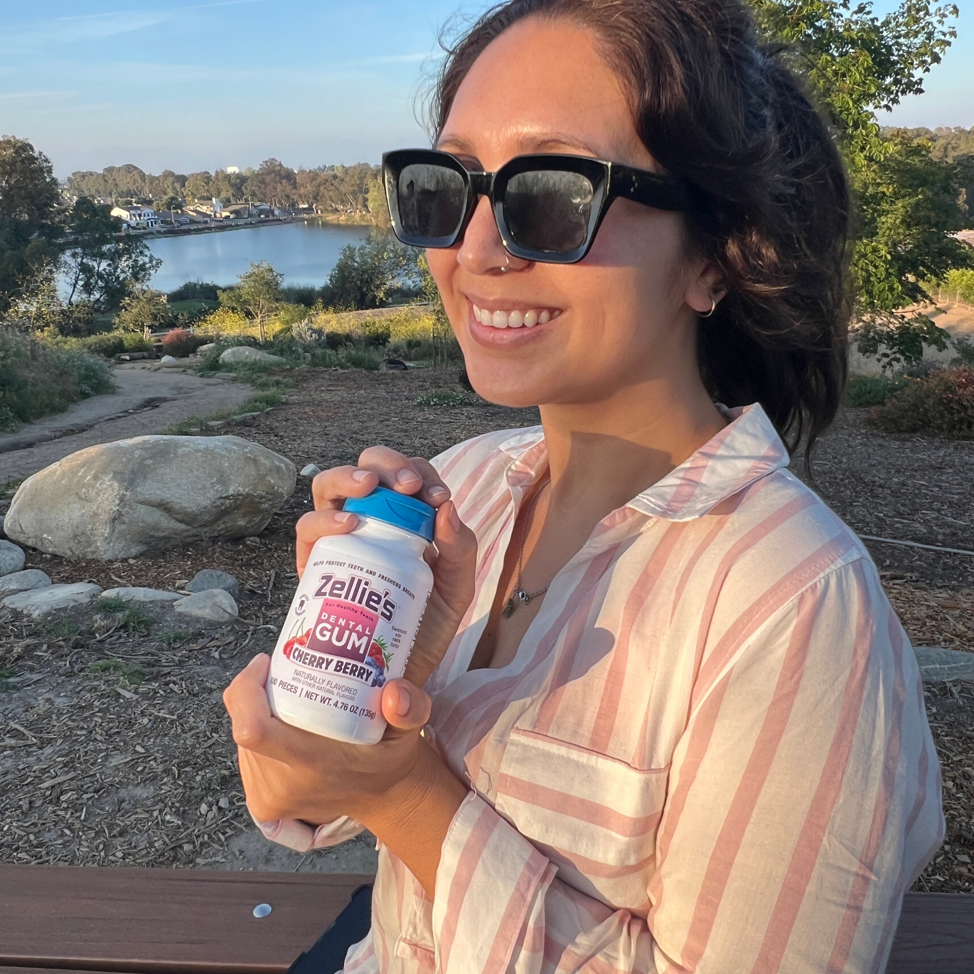 Zellie's Xylitol Dental Gum - Cherry Berry | Zellies