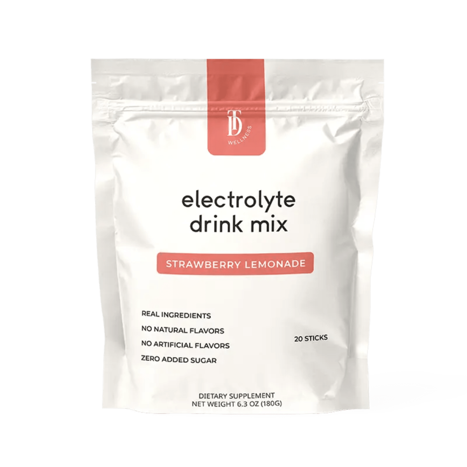 Strawberry Lemonade Electrolyte Drink Mix | Taylor Dukes Wellness