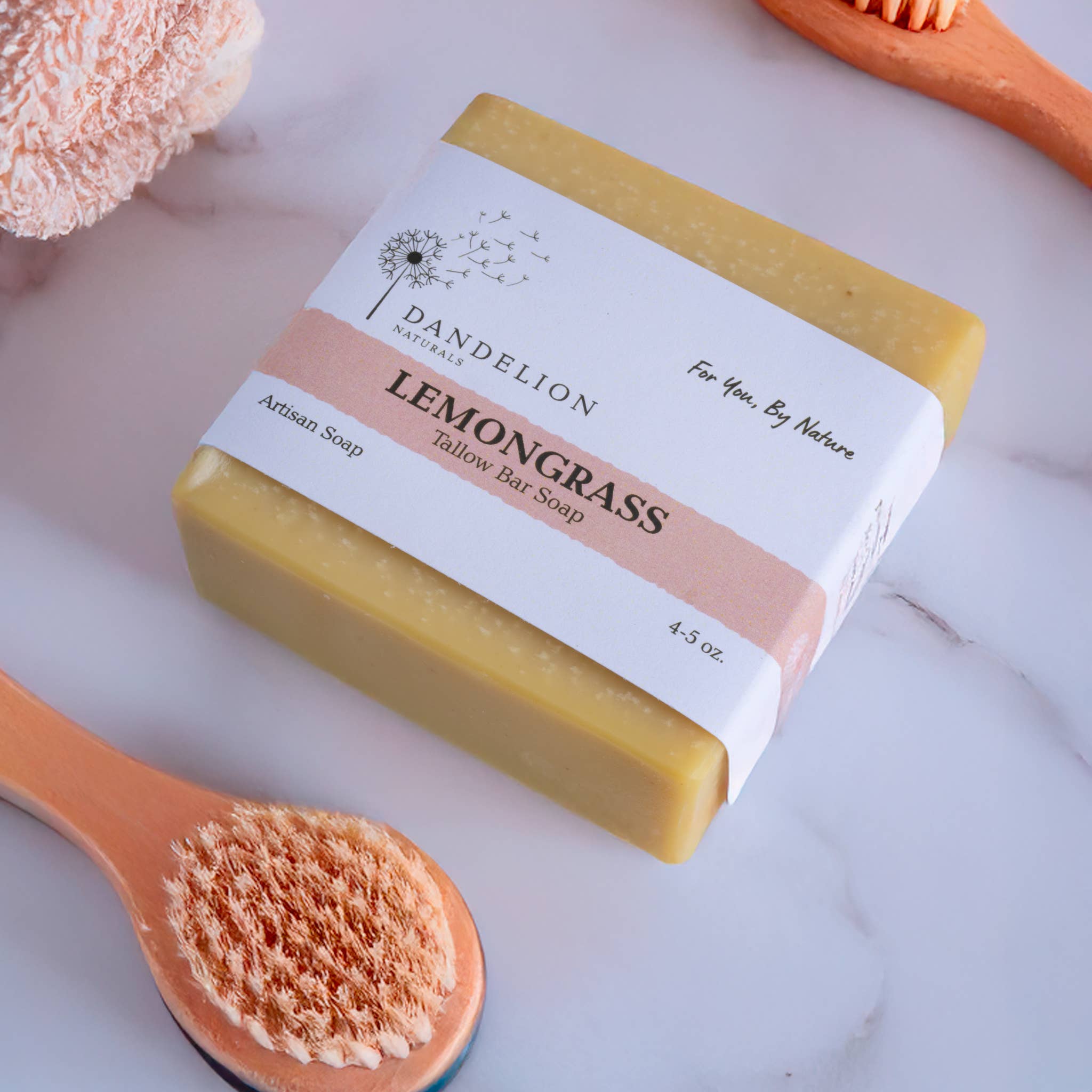 Lemongrass Tallow Bar Soap | Dandelion Naturals