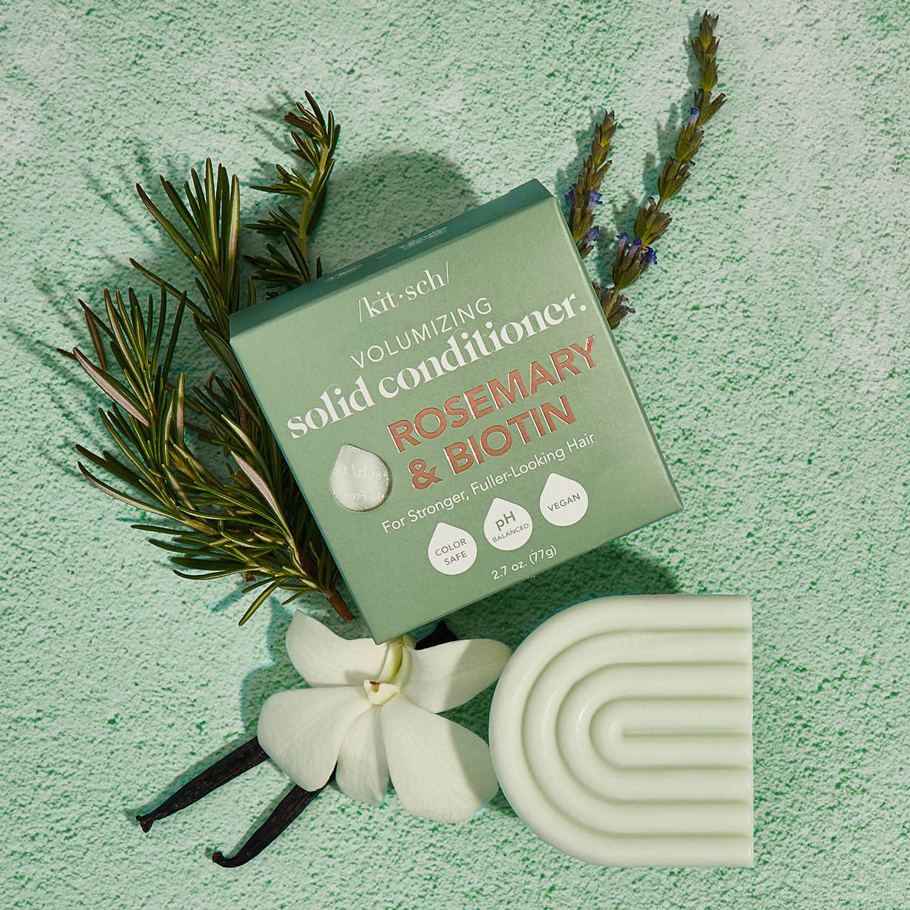 Rosemary & Biotin Volumizing Solid Conditioner | Kitsch