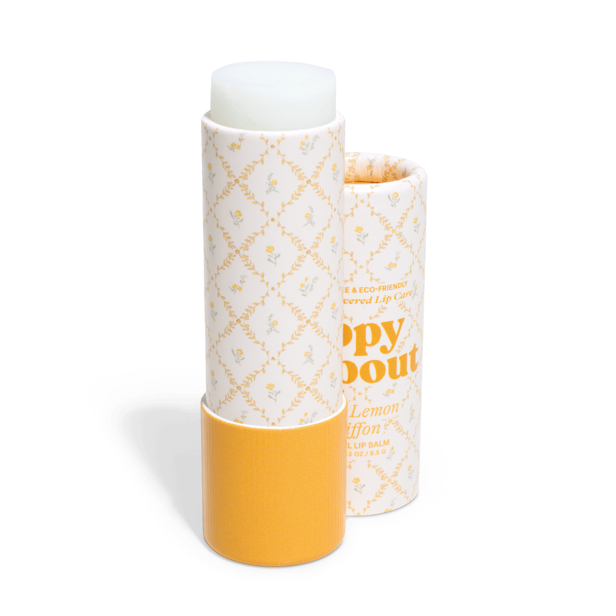 Daisy Lemon Chiffon Lip Balm, Cottage Collection | Poppy and Pout