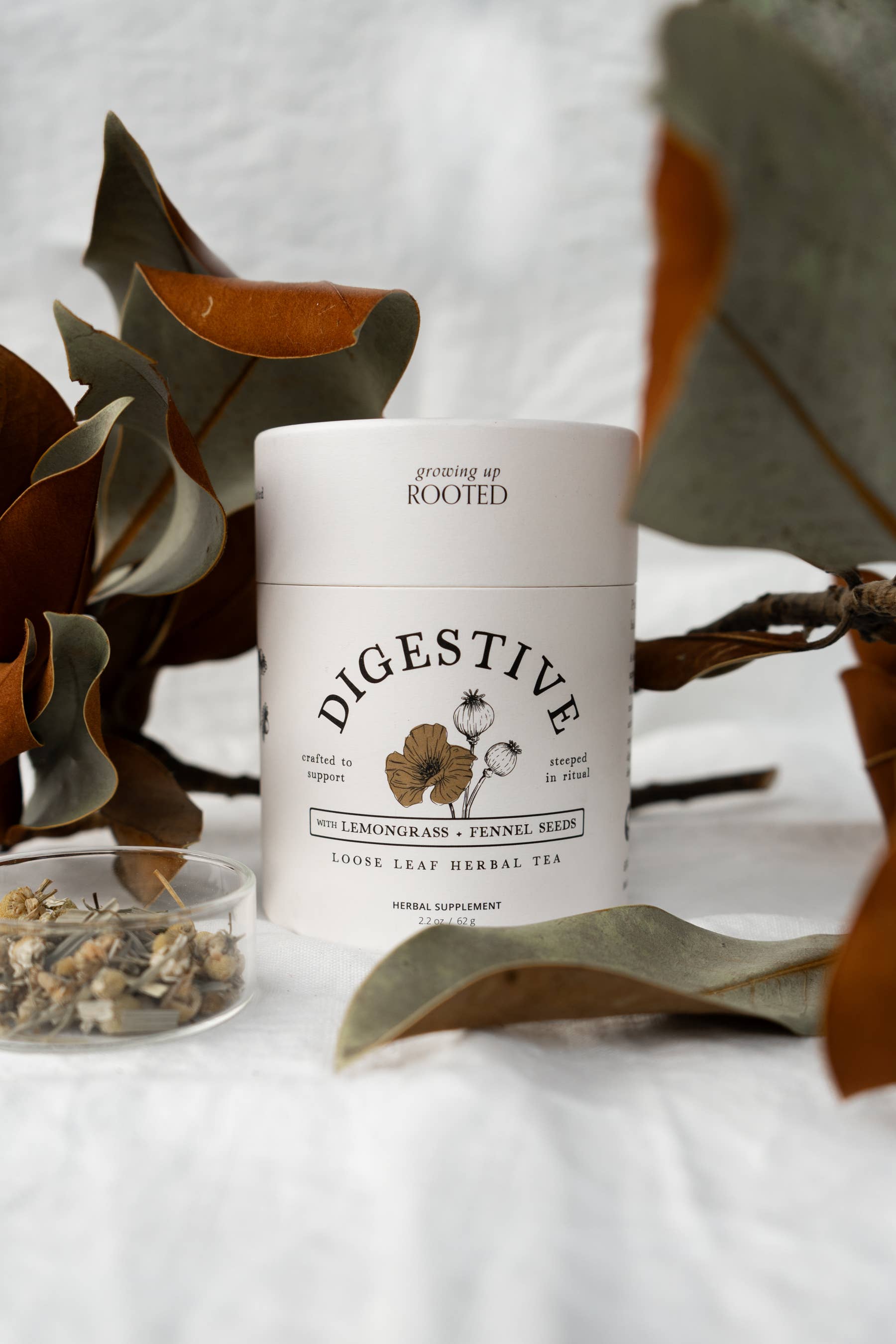 Digestive Blend Loose Leaf Herbal Tea | Gut Health & Comfort | Growing Up Rooted