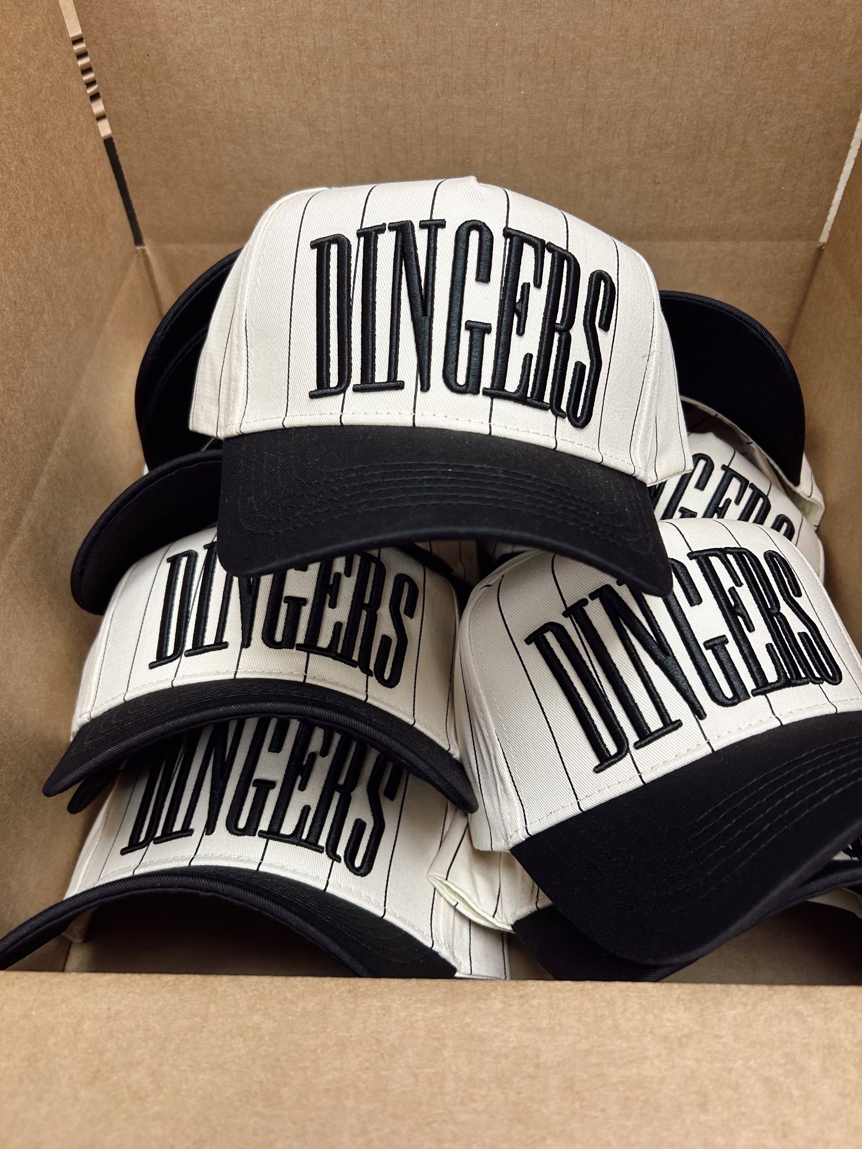 Dingers - Stripe Vintage Trucker Hat | Kenzkustomz