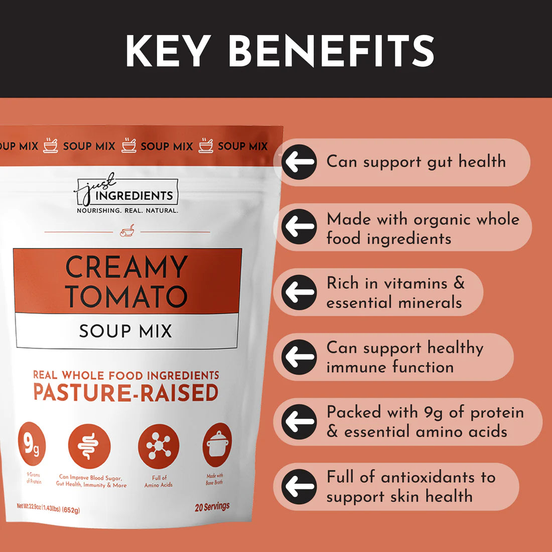 Creamy Tomato Soup Mix | Just Ingredients