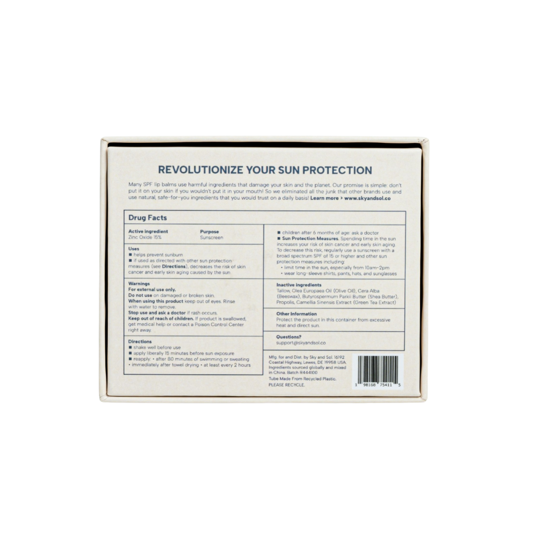 Lip Jelly SPF 25 (Pack of 3) | Sky and Sol