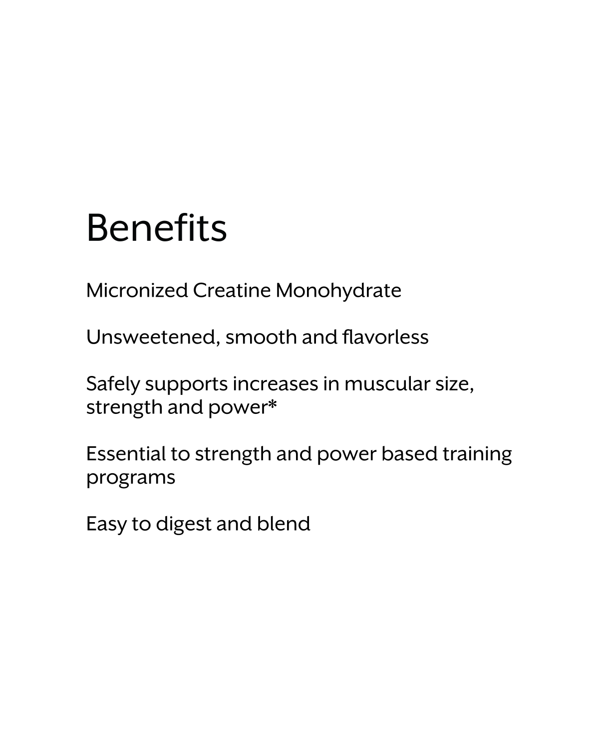 Non-GMO Creatine | Promix