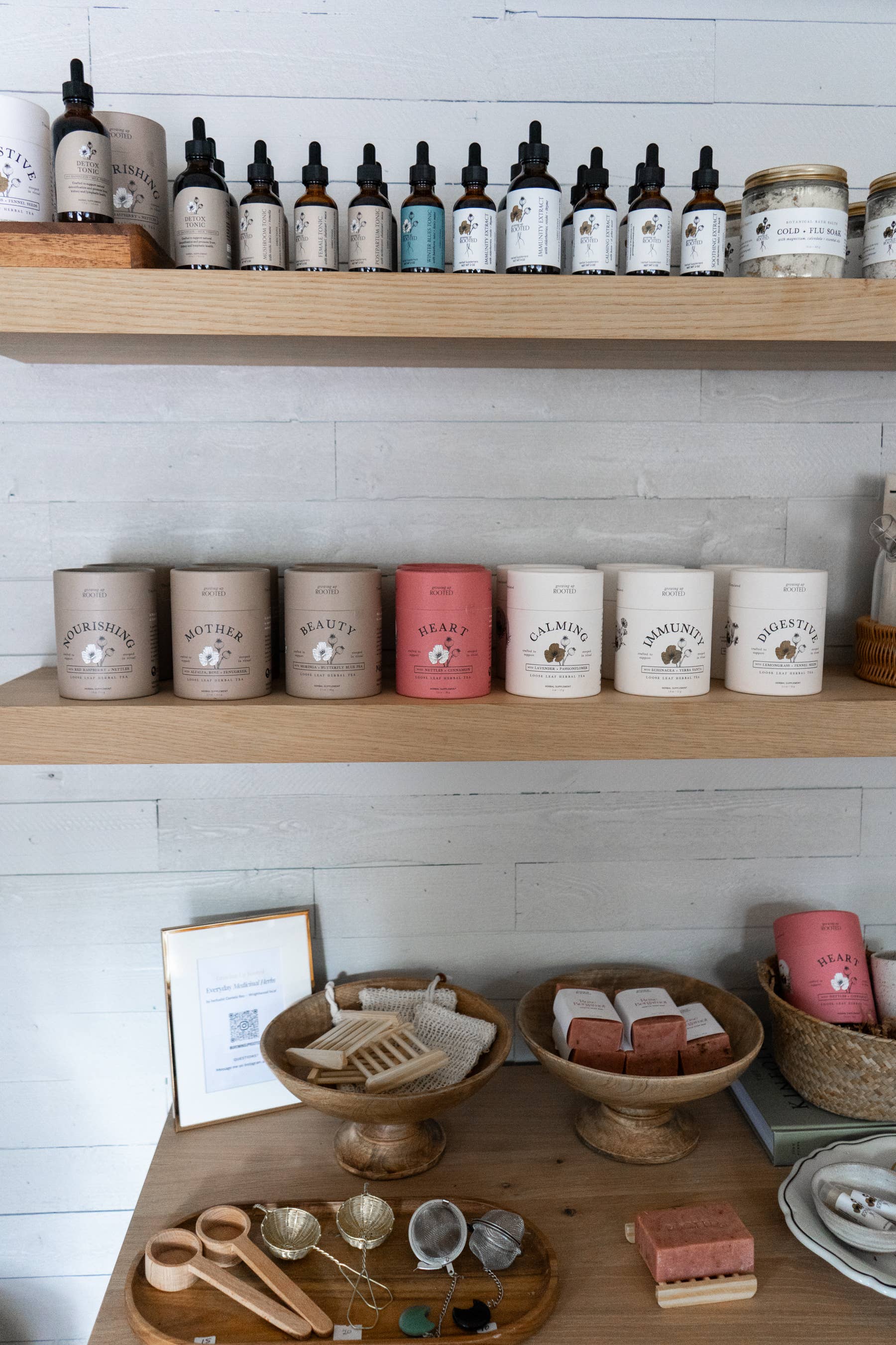 Beauty Loose Leaf Herbal Tea | Skin Health & Radiance Blend | Growing Up Rooted