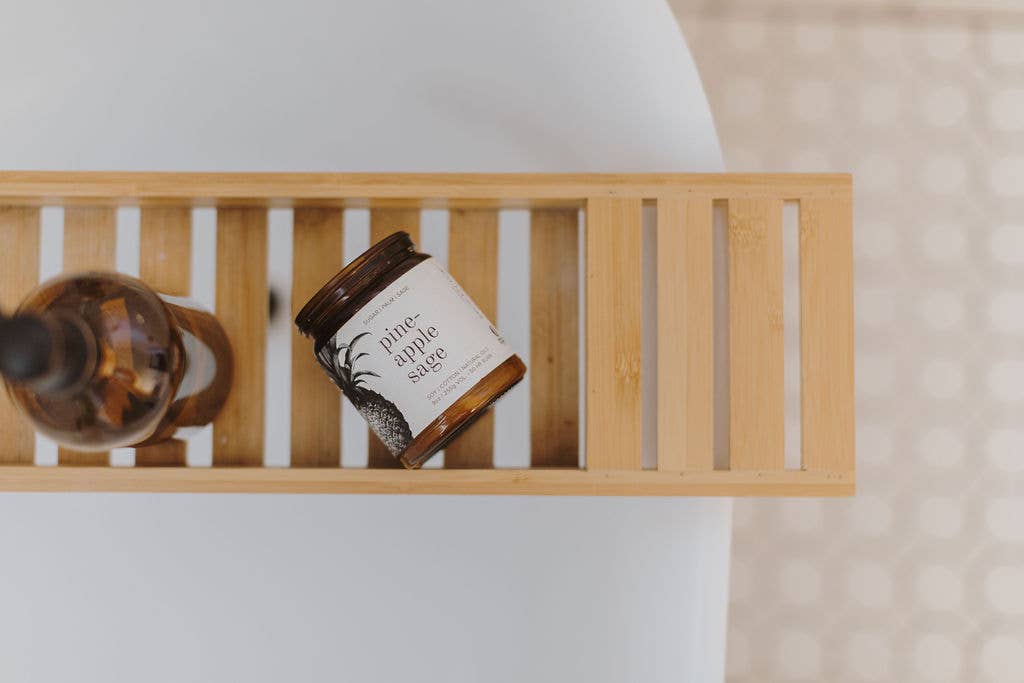 Natural Soy Candle 9 oz Pineapple Sage | Broken Top Goods