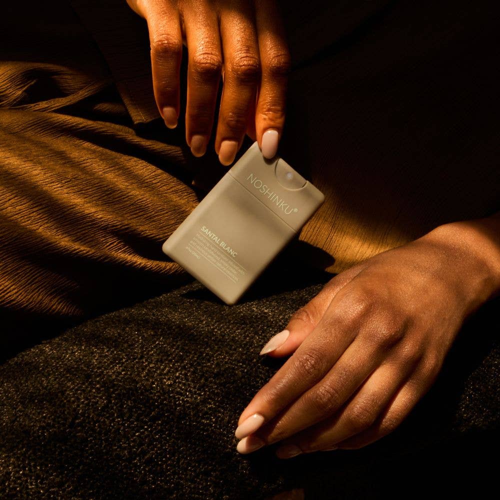 Santal Blanc Hydrating Pocket Hand Sanitizer | Noshinku