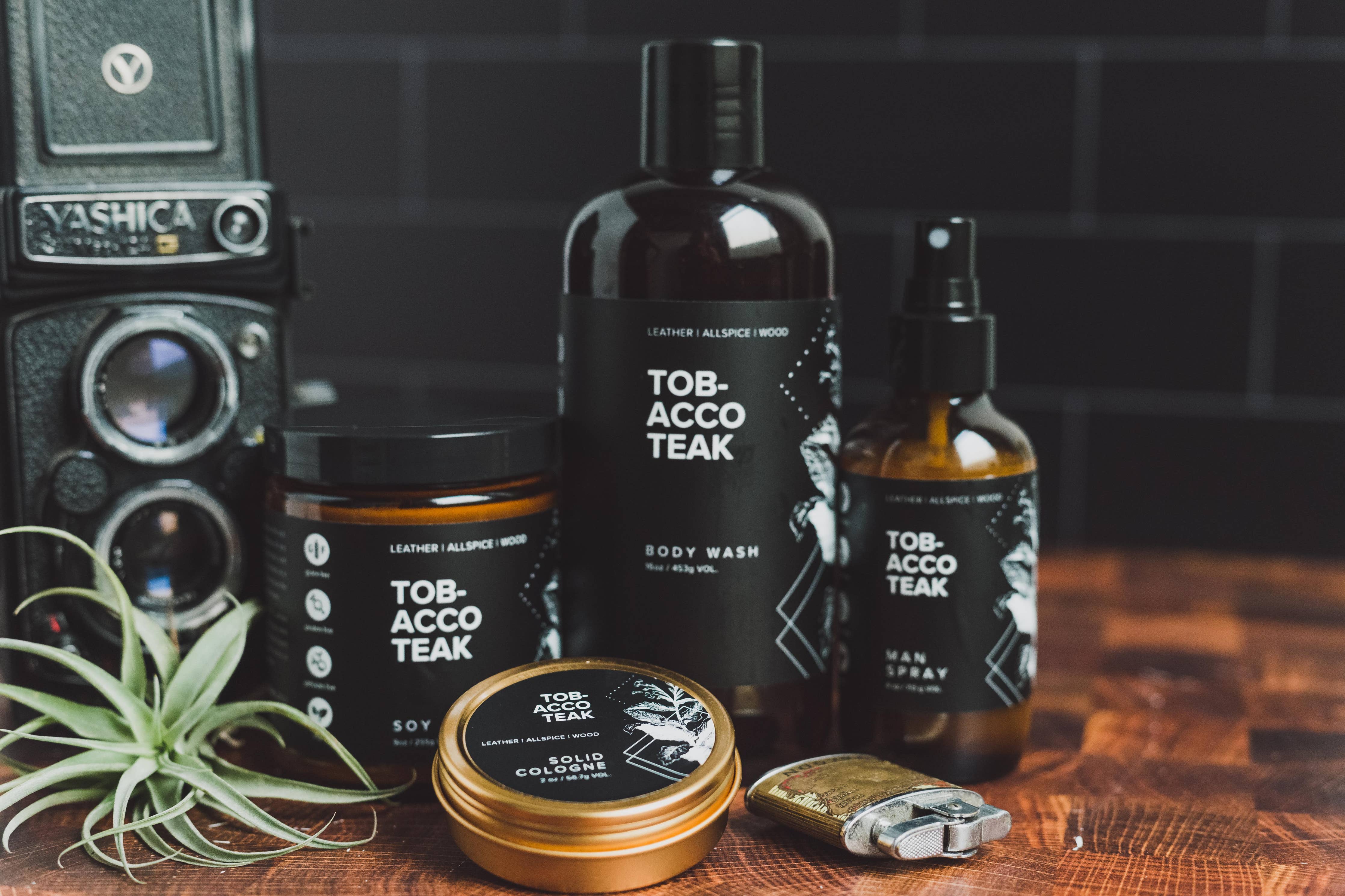 Men's Solid Cologne Tobacco Teak | Broken Top Goods