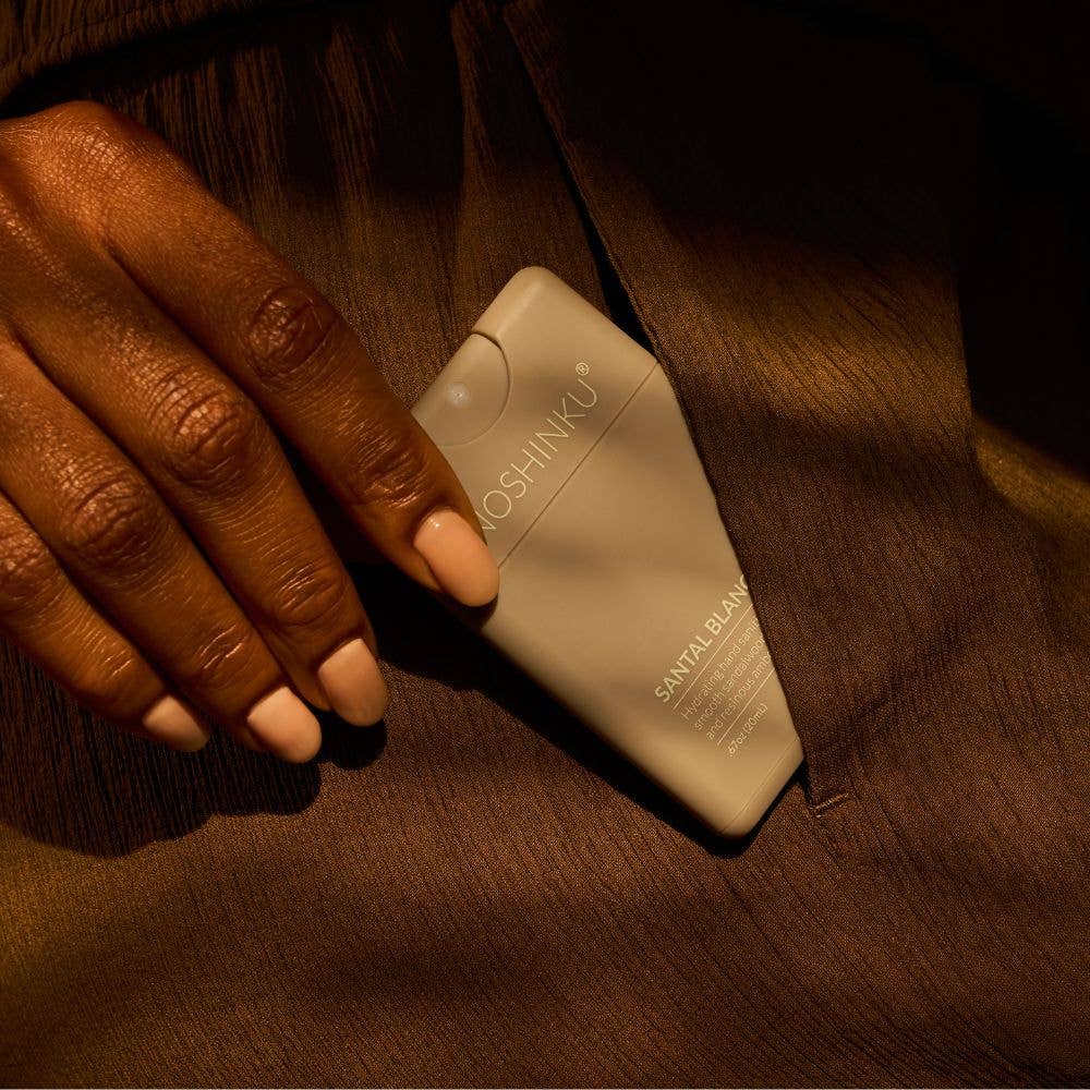 Santal Blanc Hydrating Pocket Hand Sanitizer | Noshinku