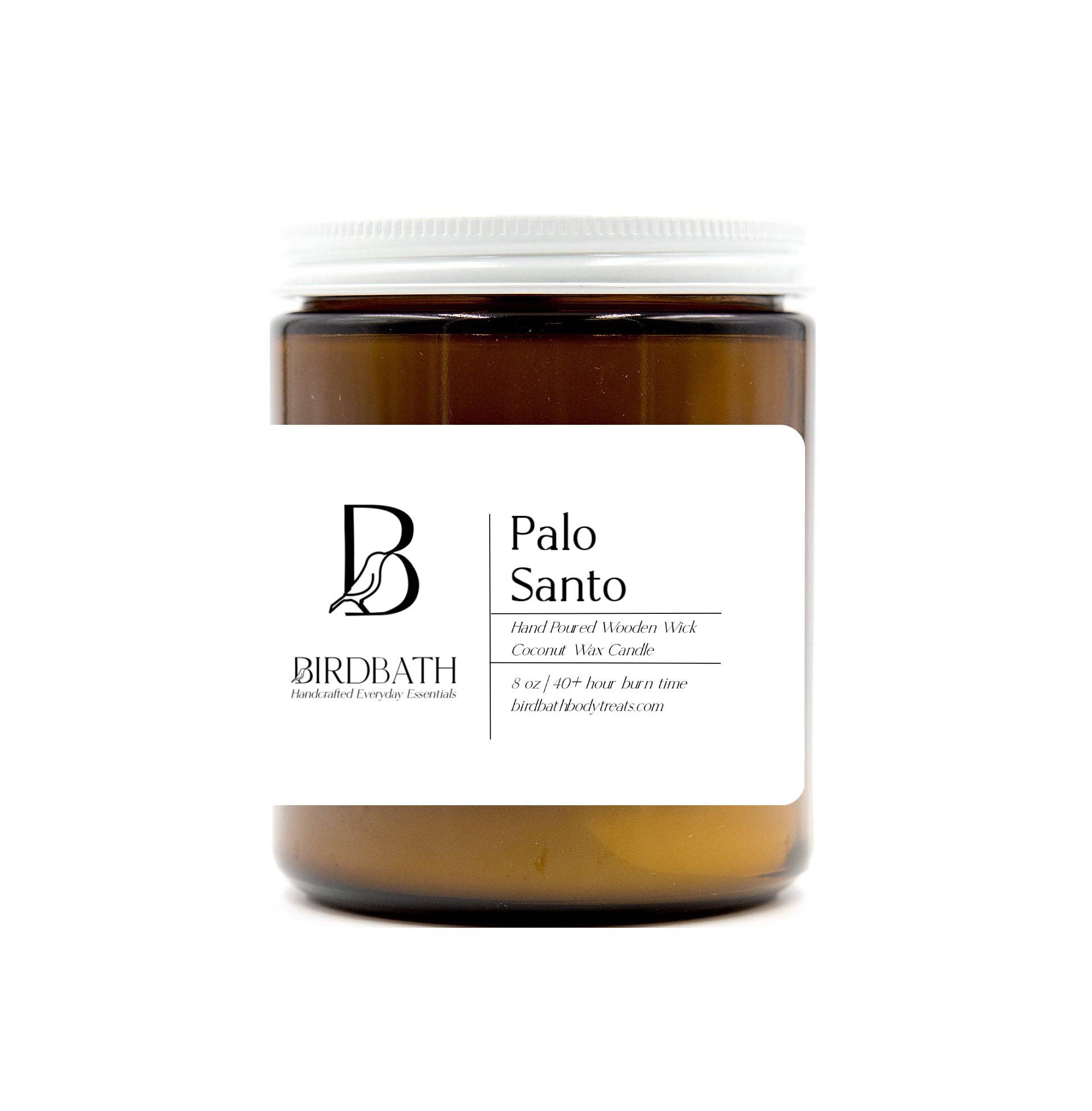 Palo Santo Coconut Wax Candle | Birdbath
