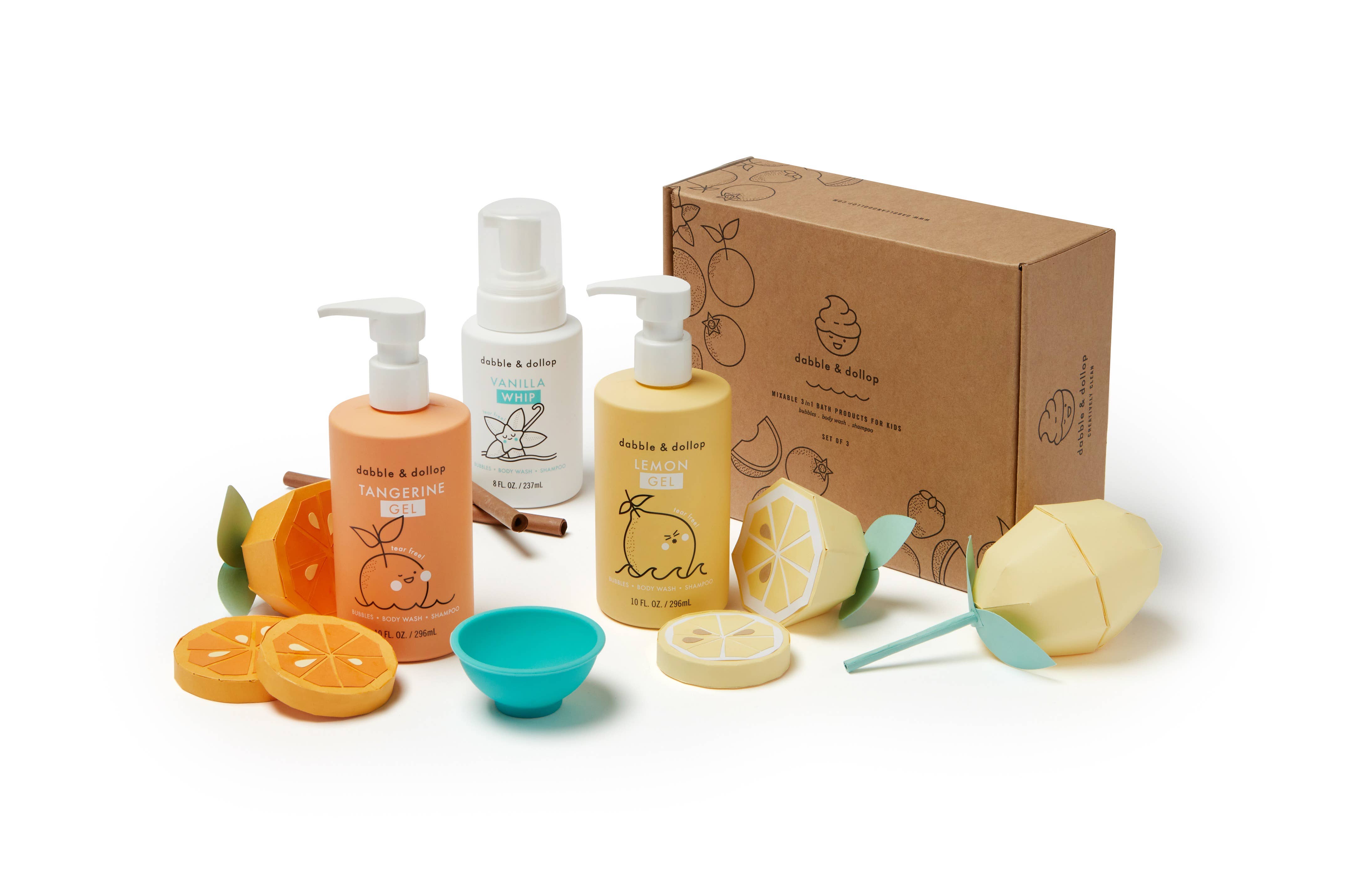 Citrus Kiss Bath Gift Set | Dabble & Dollup