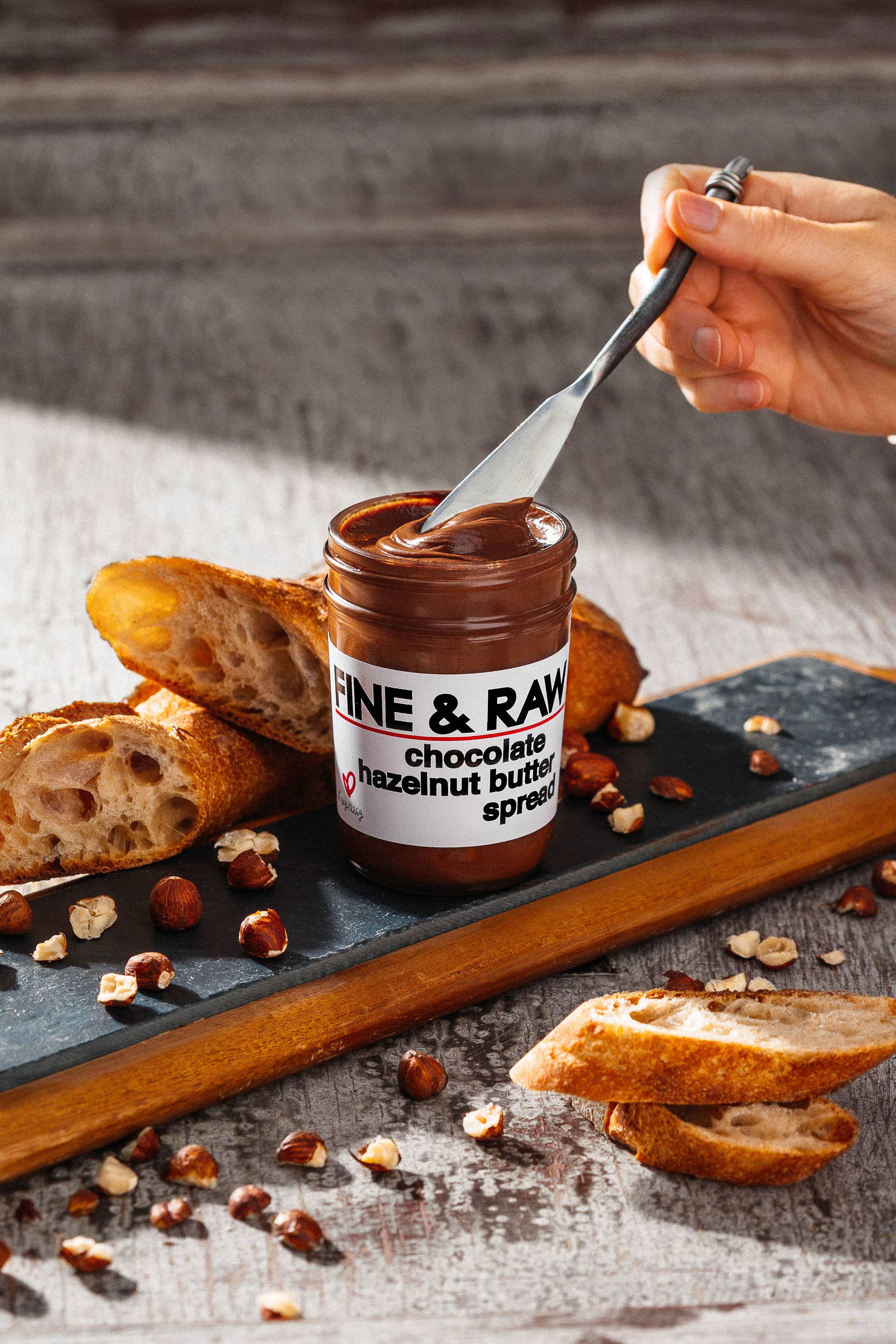 Chocolate Hazelnut Butter Spread | FINE & RAW