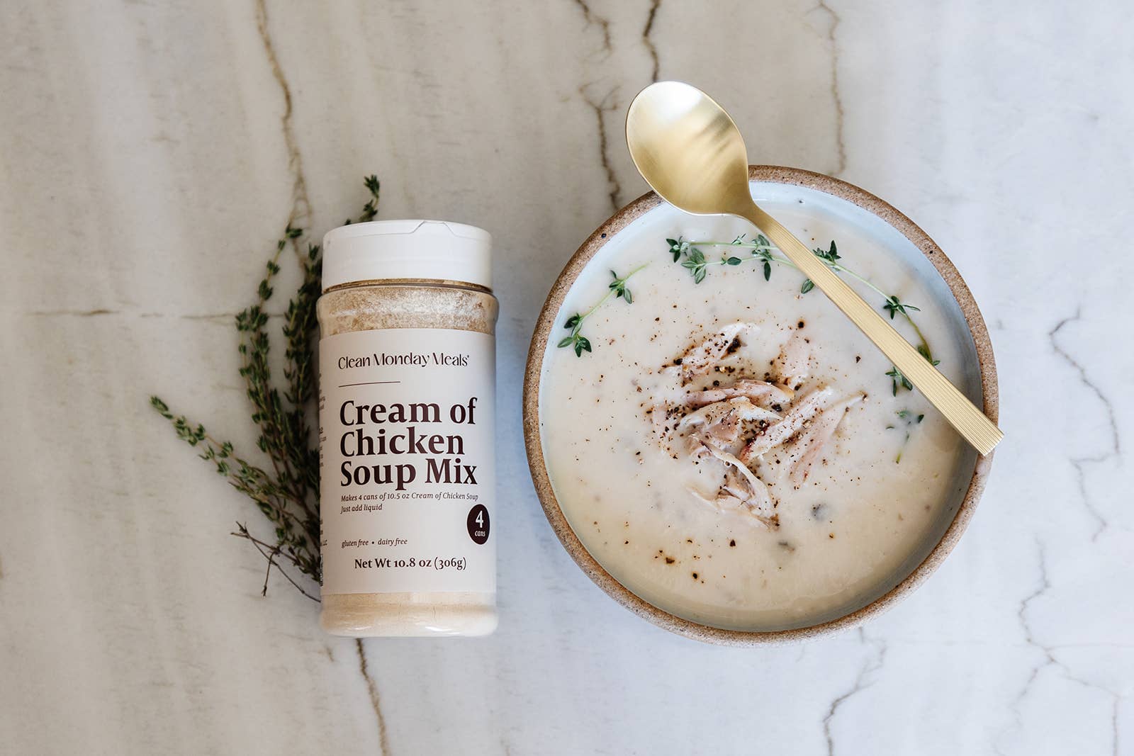 Cream of Chicken Soup Mix | Clean Monday Meals