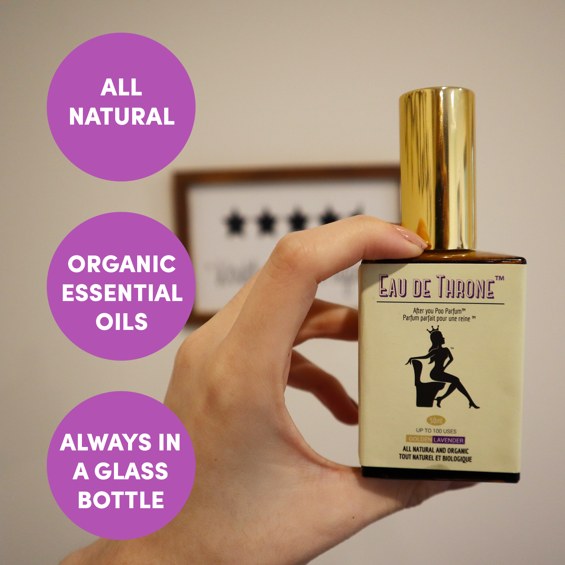 Eau de Throne® Essential Oil Spray | Queen of the Thrones