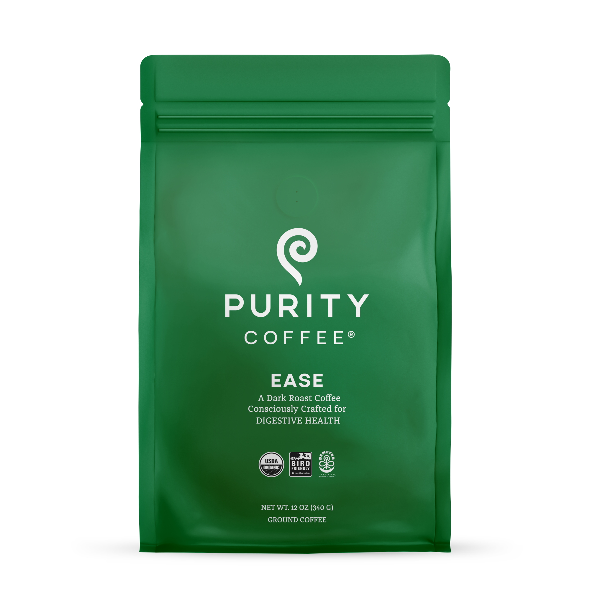 EASE: Dark Roast *Ground* Coffee | Purity Coffee