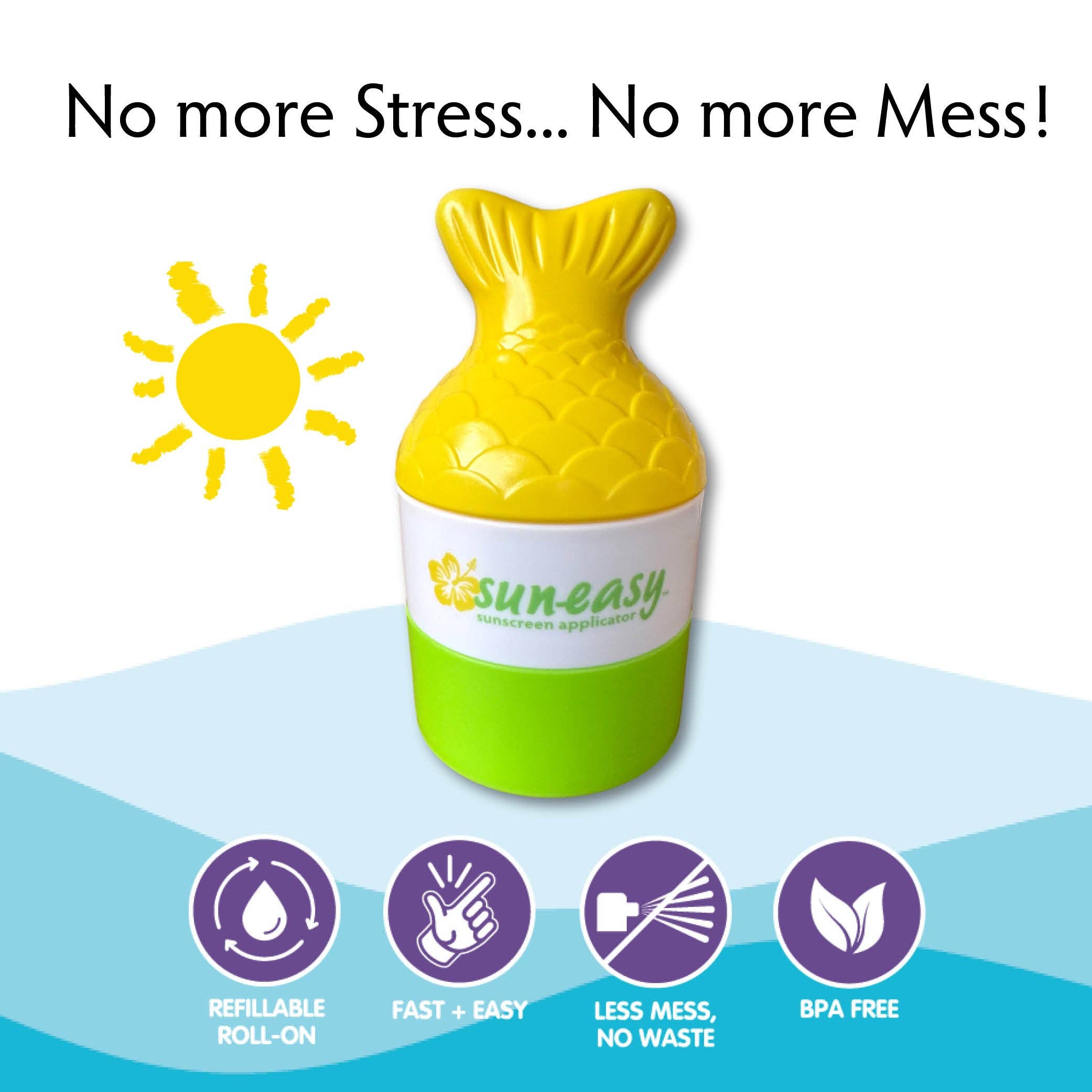 Sun-Easy Sunscreen Applicator (Fish Tails) | Yaya