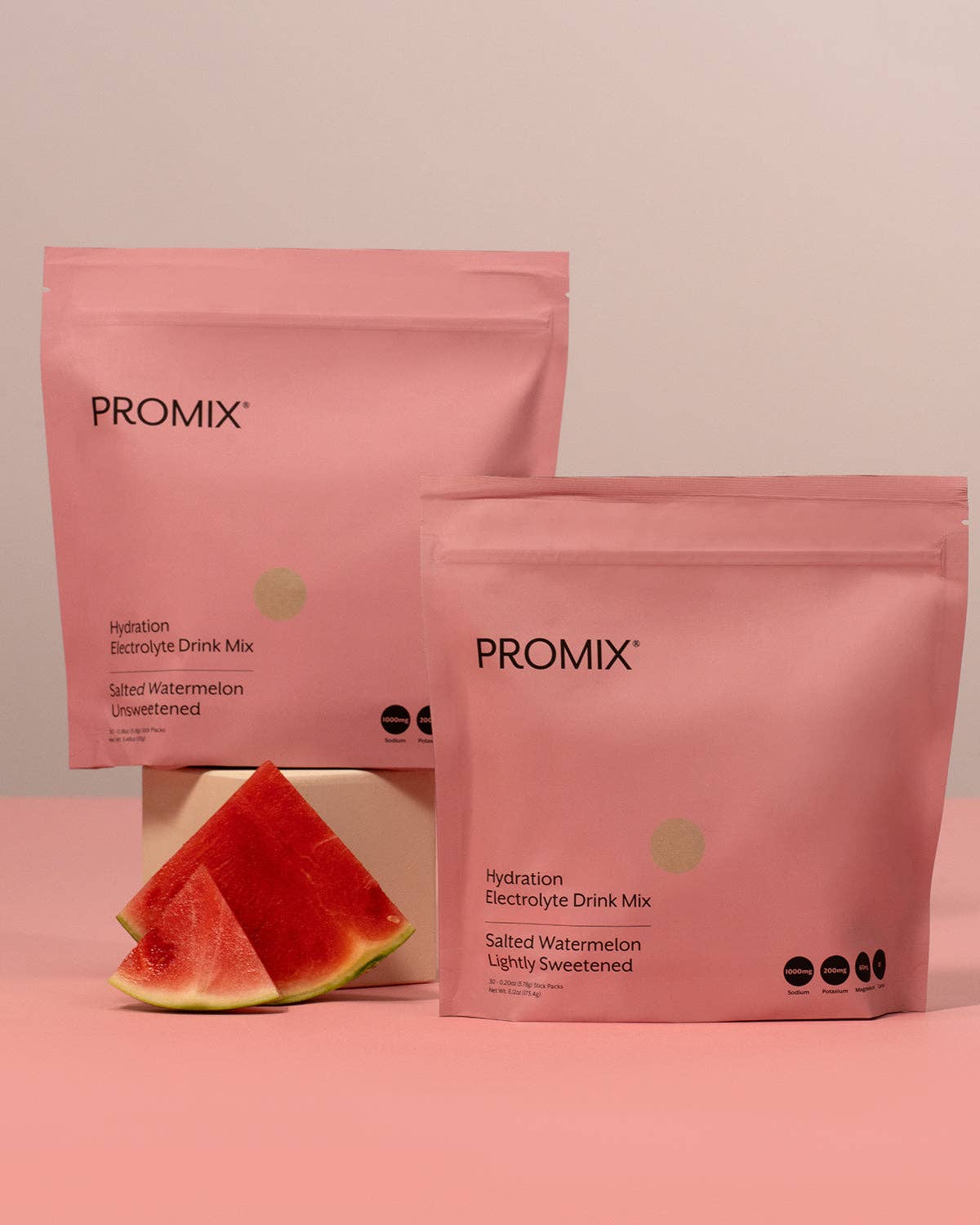 Salted Watermelon Electrolyte Drink Mix | Promix
