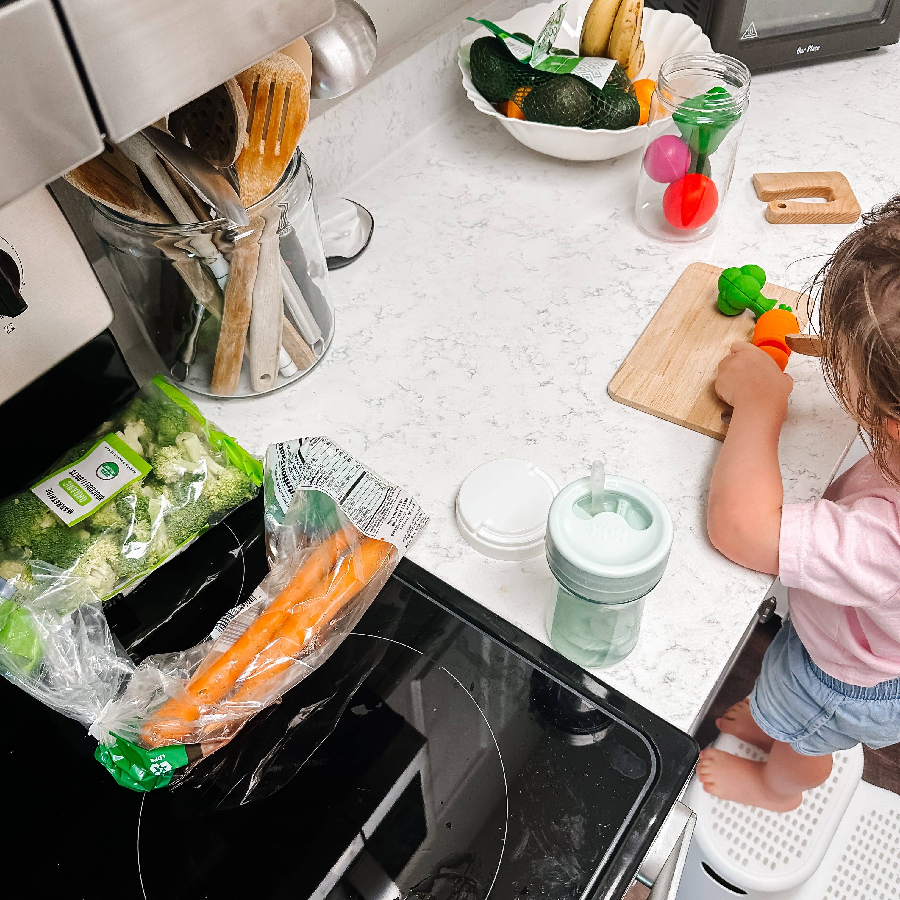 Chop & Play Veggies | Ryan and Rose