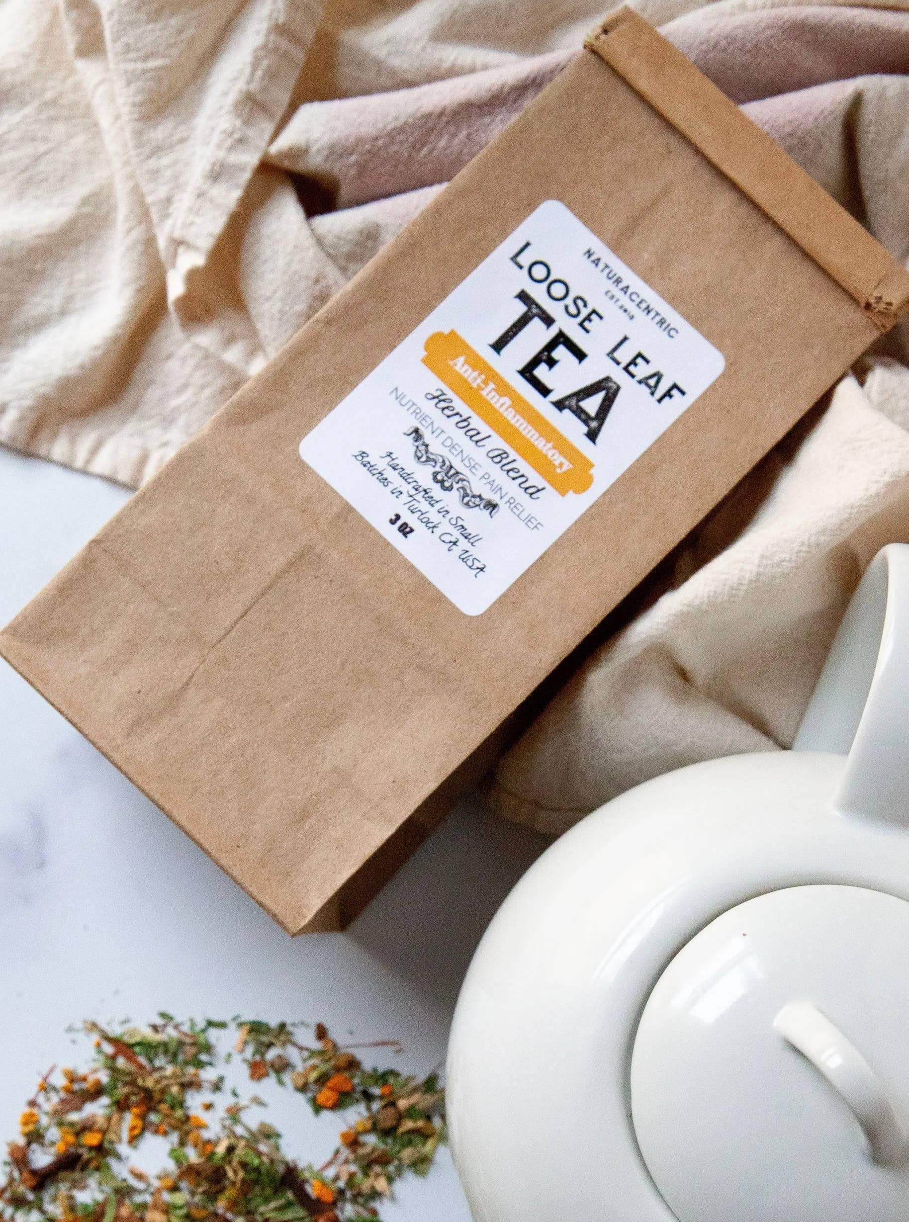Anti-Inflammatory Loose Leaf Tea | Naturacentric