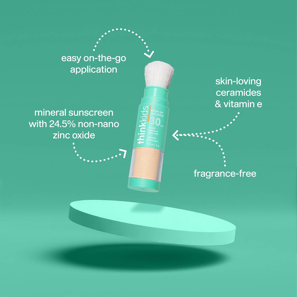 Kids Brush-On Sun Shield SPF 30 | ThinkSun