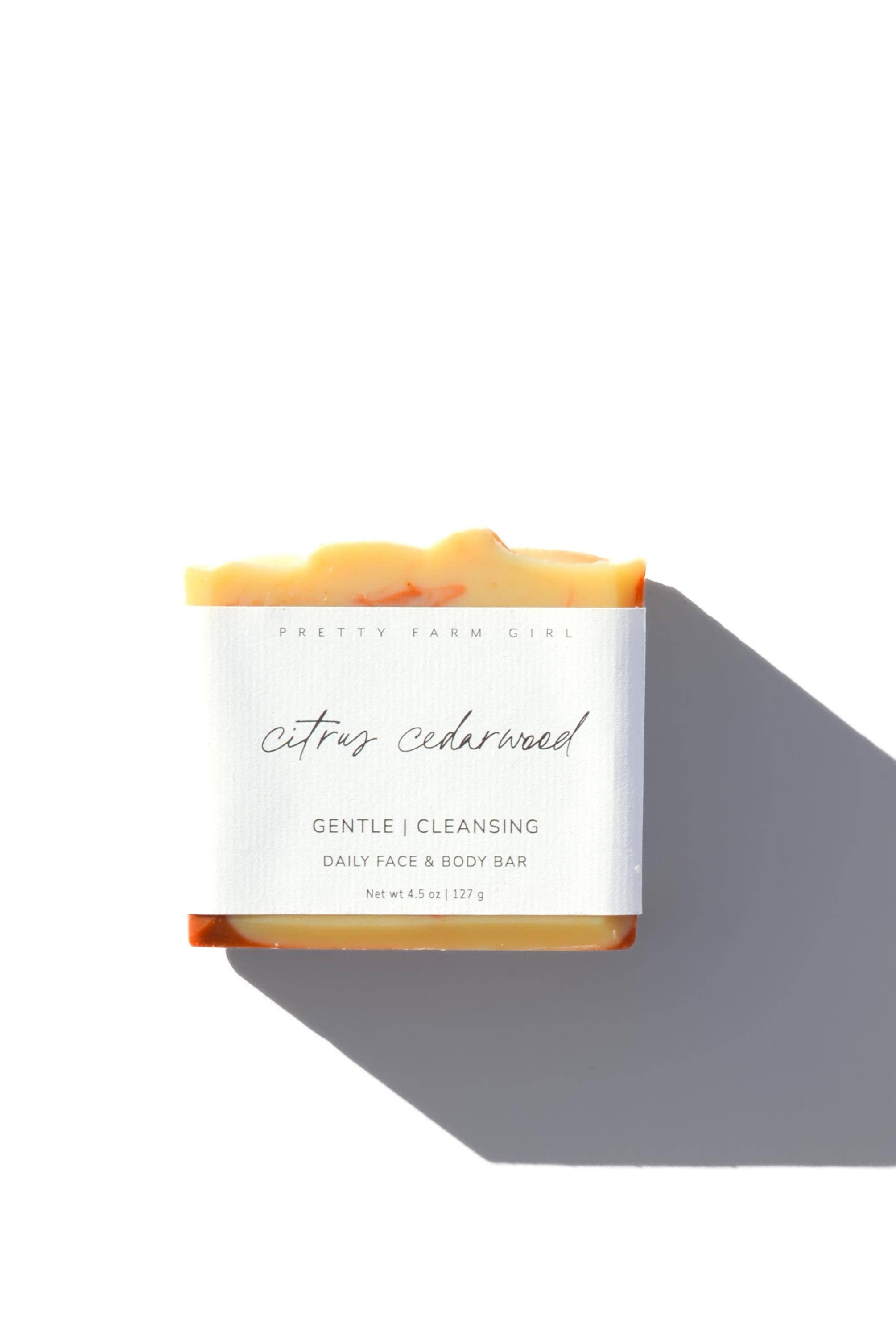 Citrus + Cedarwood Soap | Pretty Farm Girl