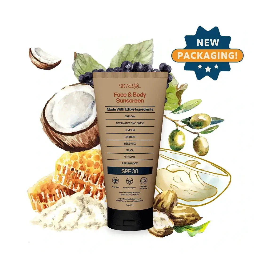 Face and Body Sunscreen SPF 30 | Sky and Sol