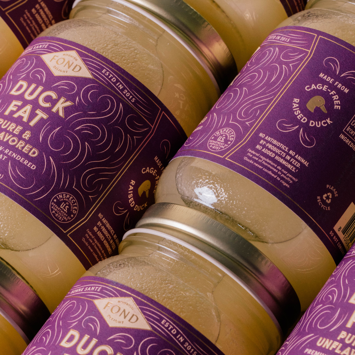 Pure & Unflavored Duck Fat | Fond Regenerative