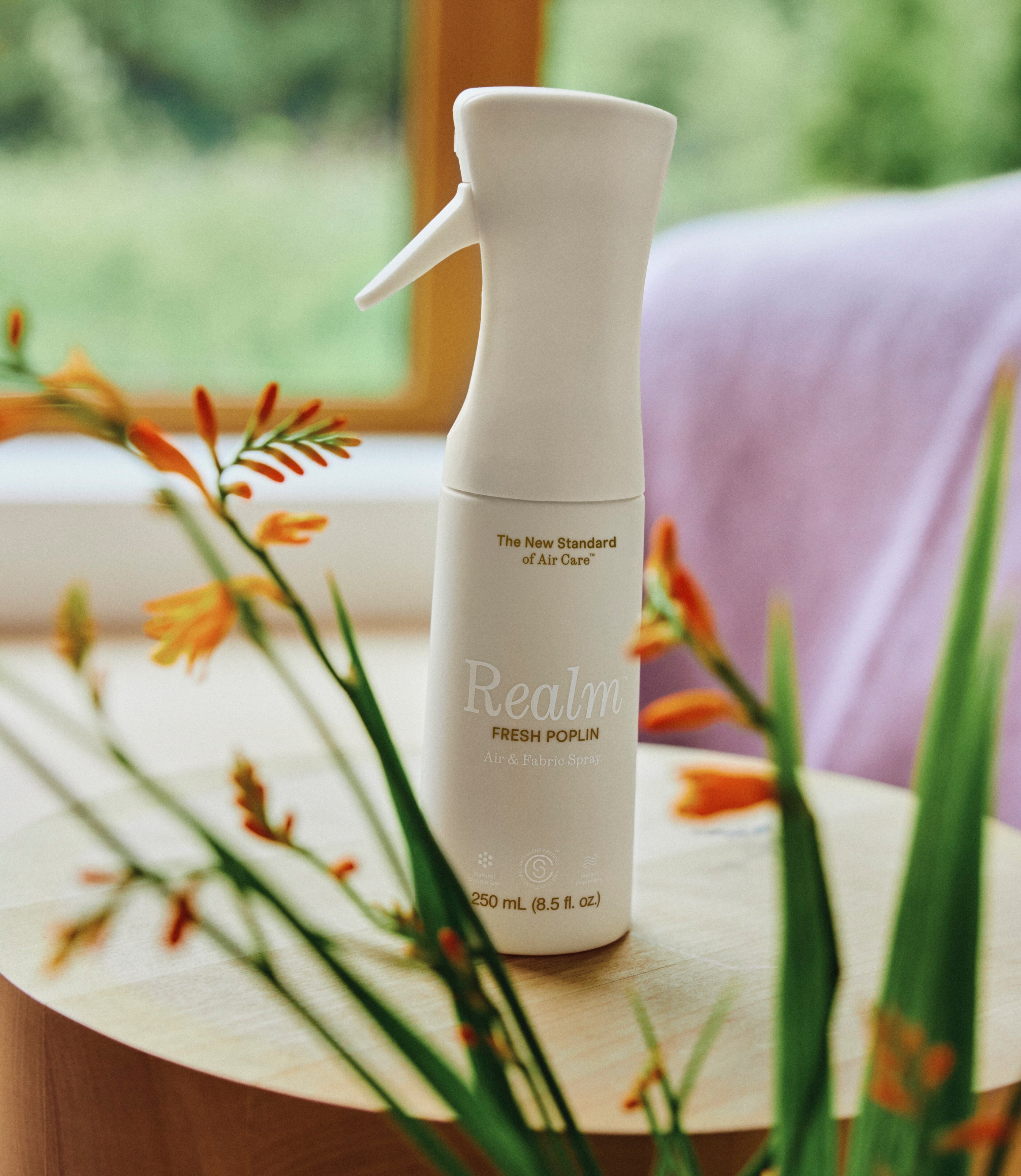 Fresh Poplin Air & Fabric Spray | Realm