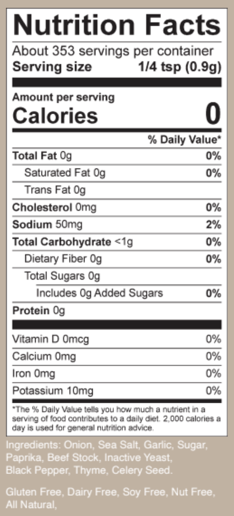 Onion Soup Mix | Clean Monday Meals