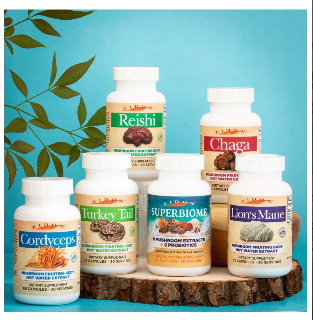 Cordyceps Mushroom Extract Capsules | Eidon Ionic Minerals