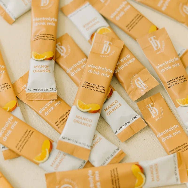 Mango Orange Electrolyte Drink Mix | Taylor Dukes Wellness