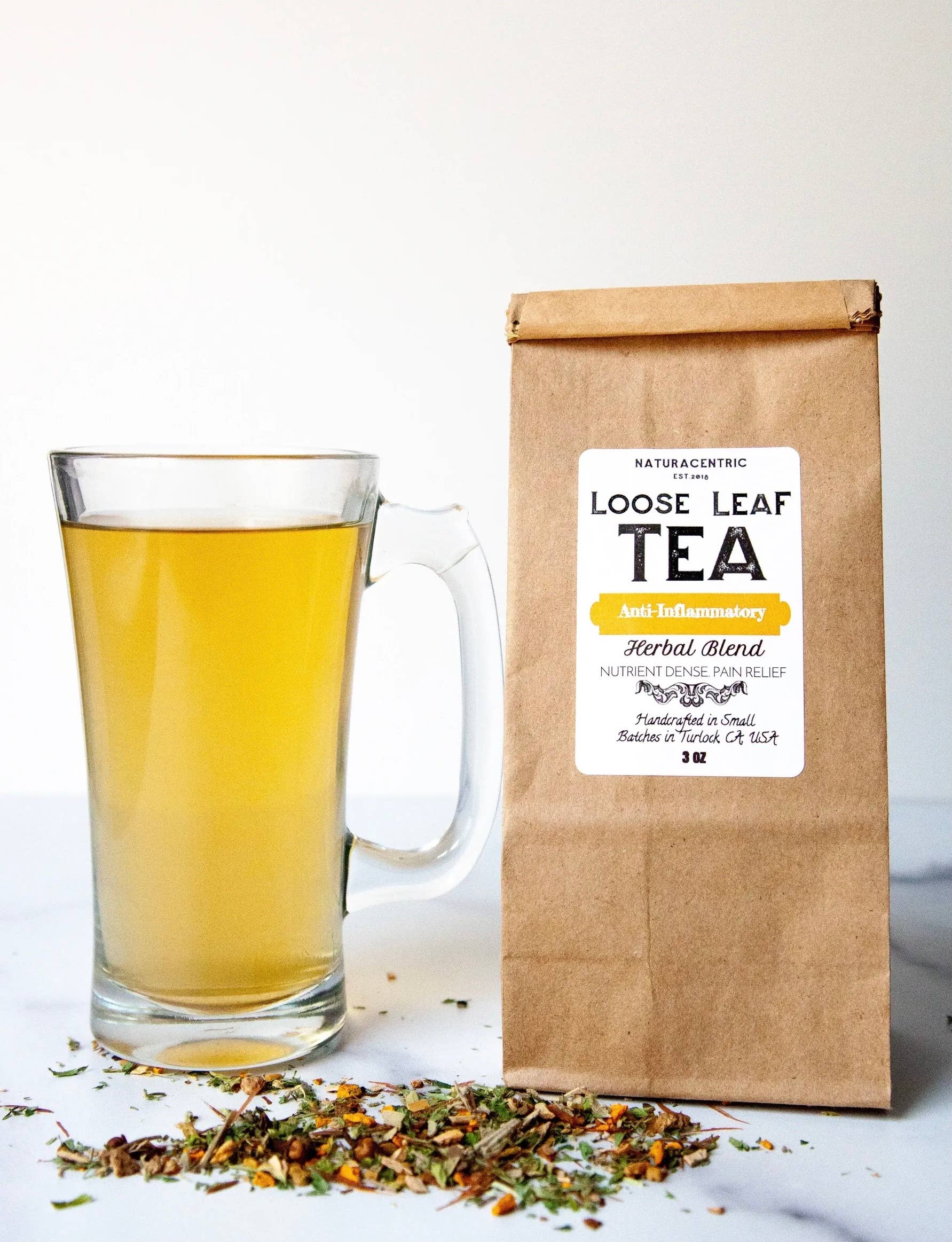 Anti-Inflammatory Loose Leaf Tea | Naturacentric