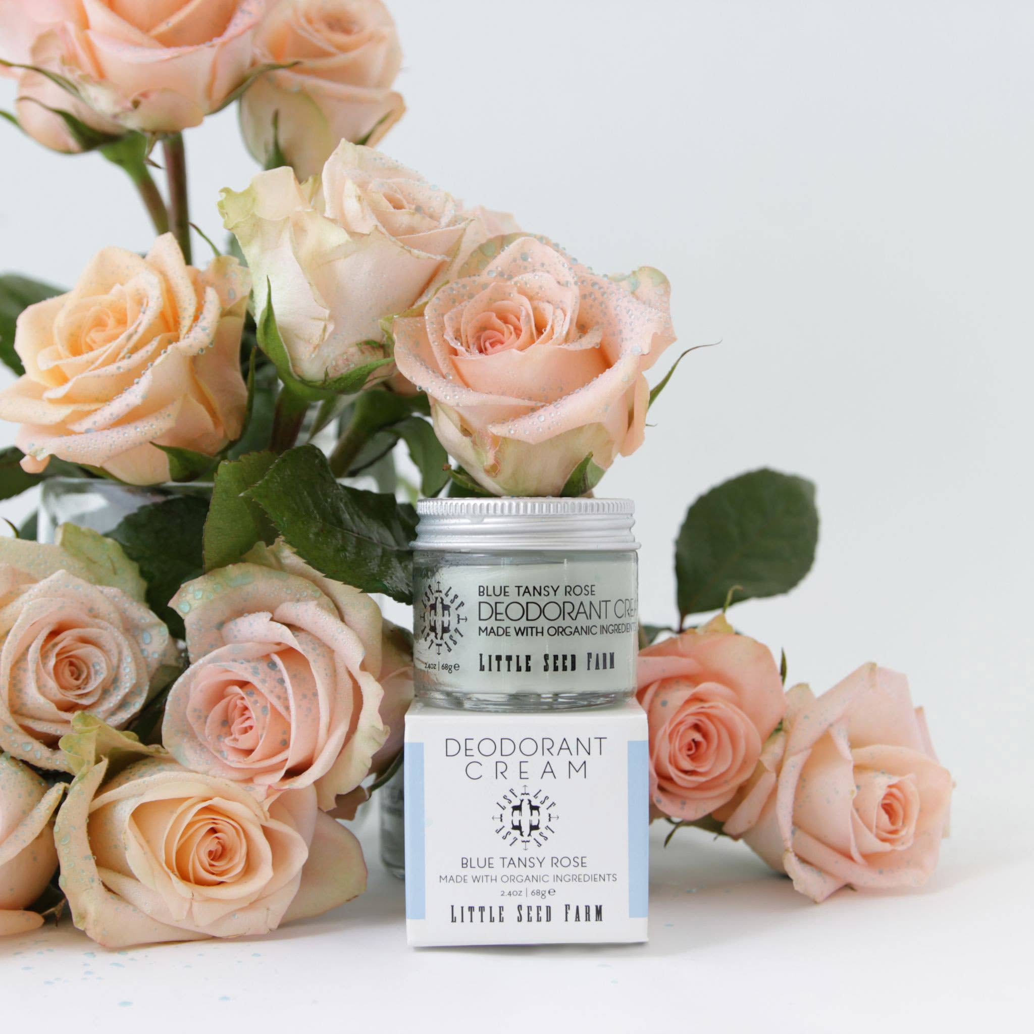 Blue Tansy Rose Deodorant Cream | Little Seed Farm