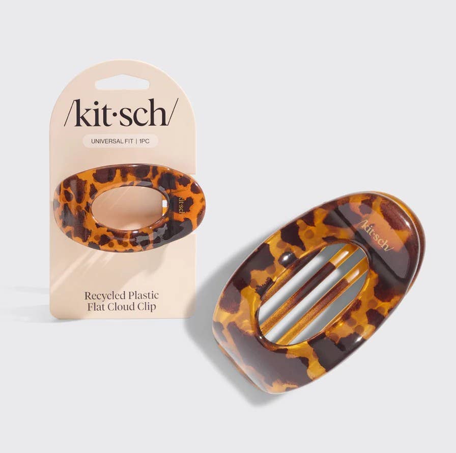 Recycled Plastic Medium Flat Cloud Clip - Tort | KITSCH