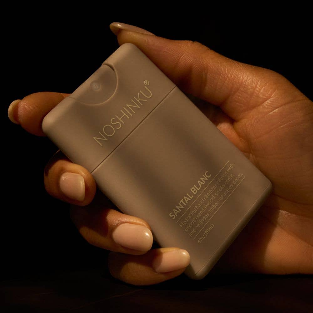 Santal Blanc Hydrating Pocket Hand Sanitizer | Noshinku