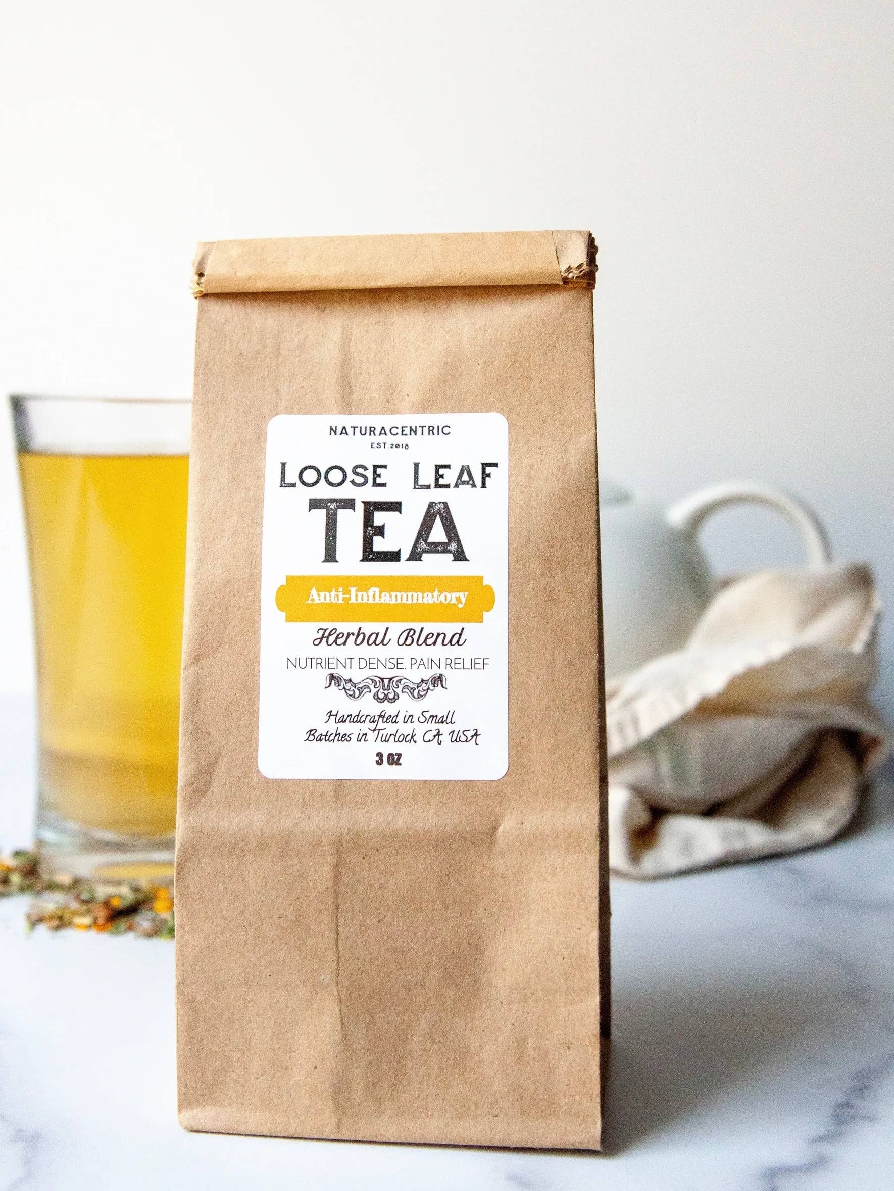 Anti-Inflammatory Loose Leaf Tea | Naturacentric