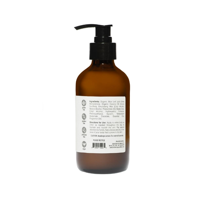 Lotion 8 oz Coconut Sandalwood | Broken Top Goods