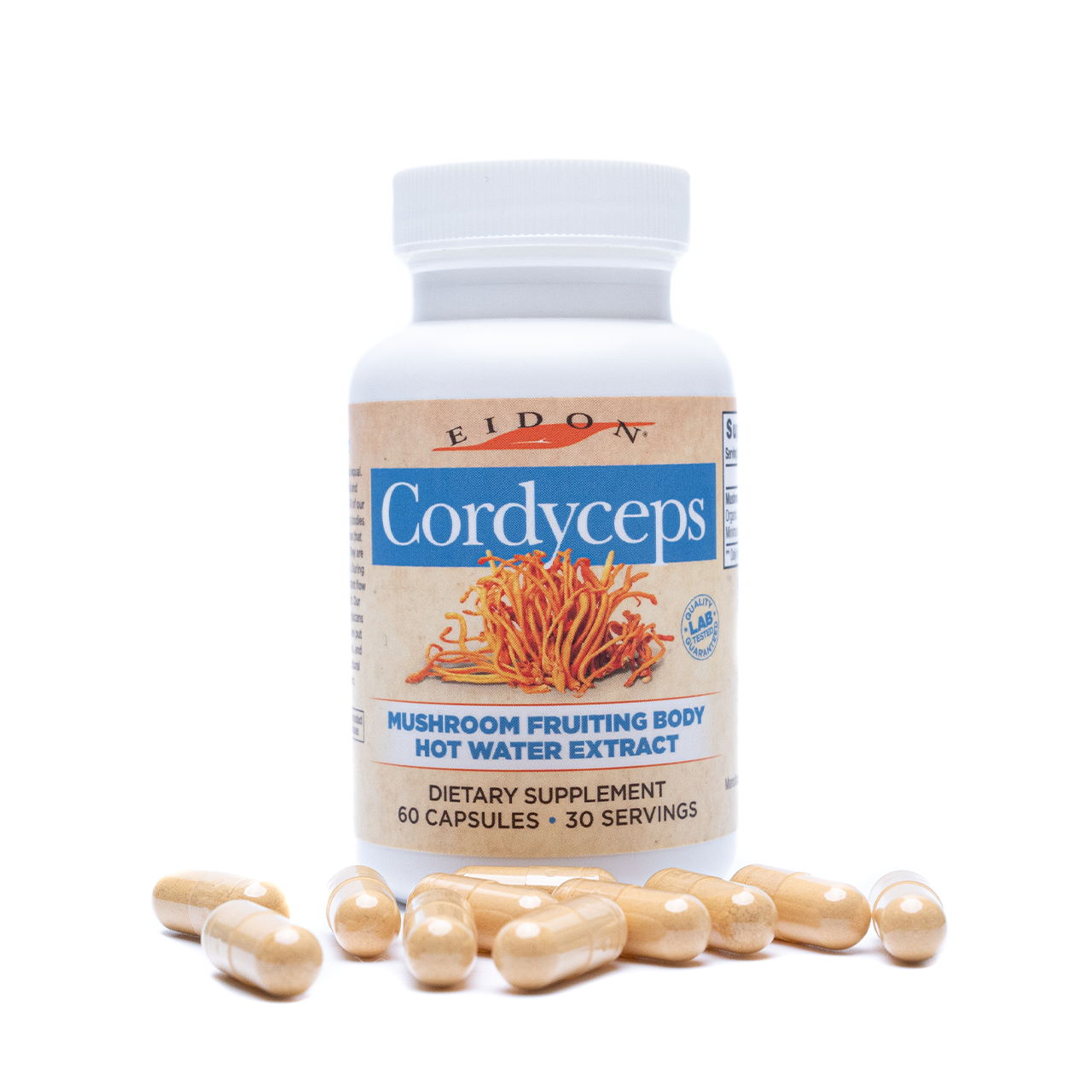 Cordyceps Mushroom Extract Capsules | Eidon Ionic Minerals