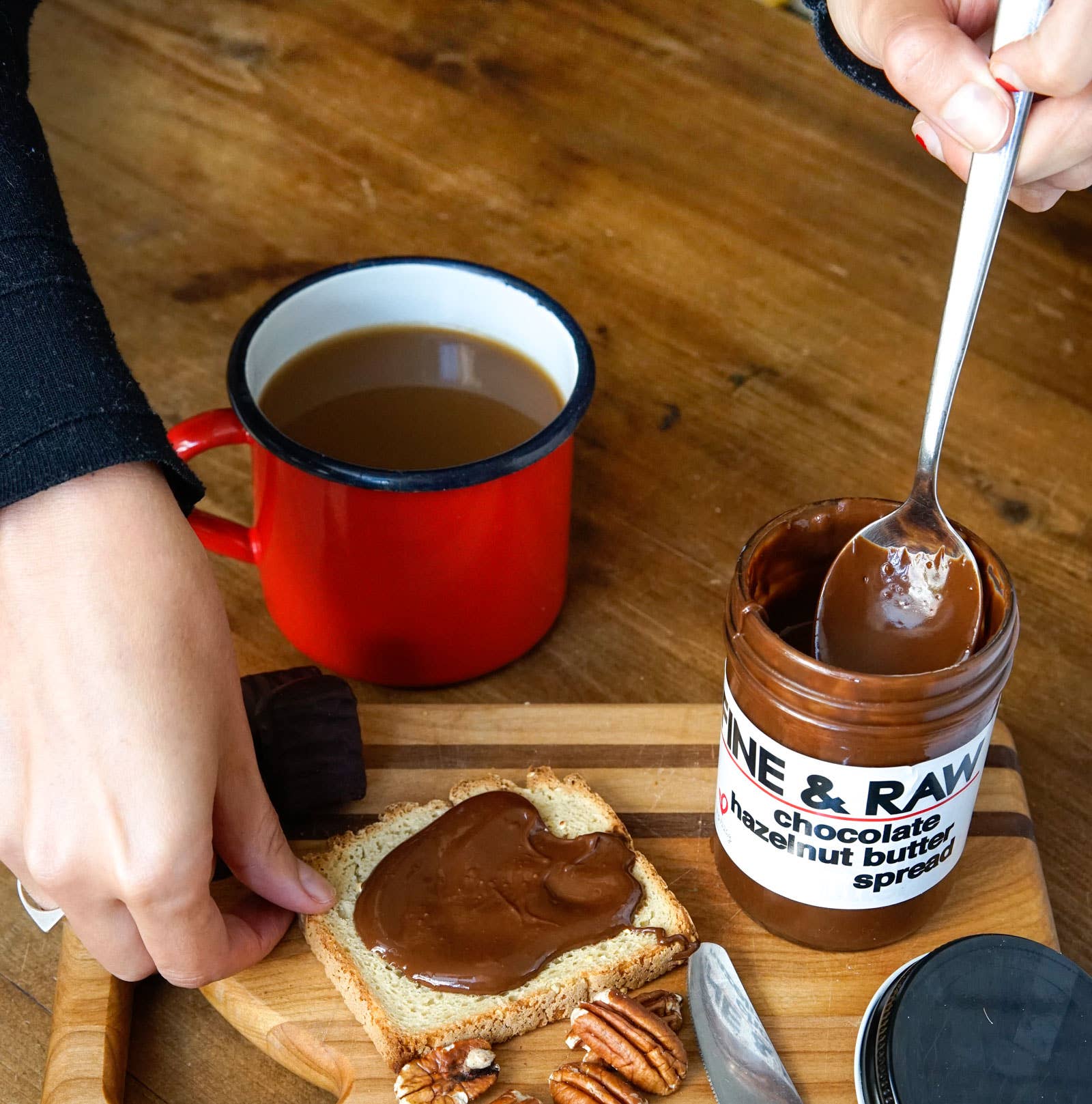 Chocolate Hazelnut Butter Spread | FINE & RAW