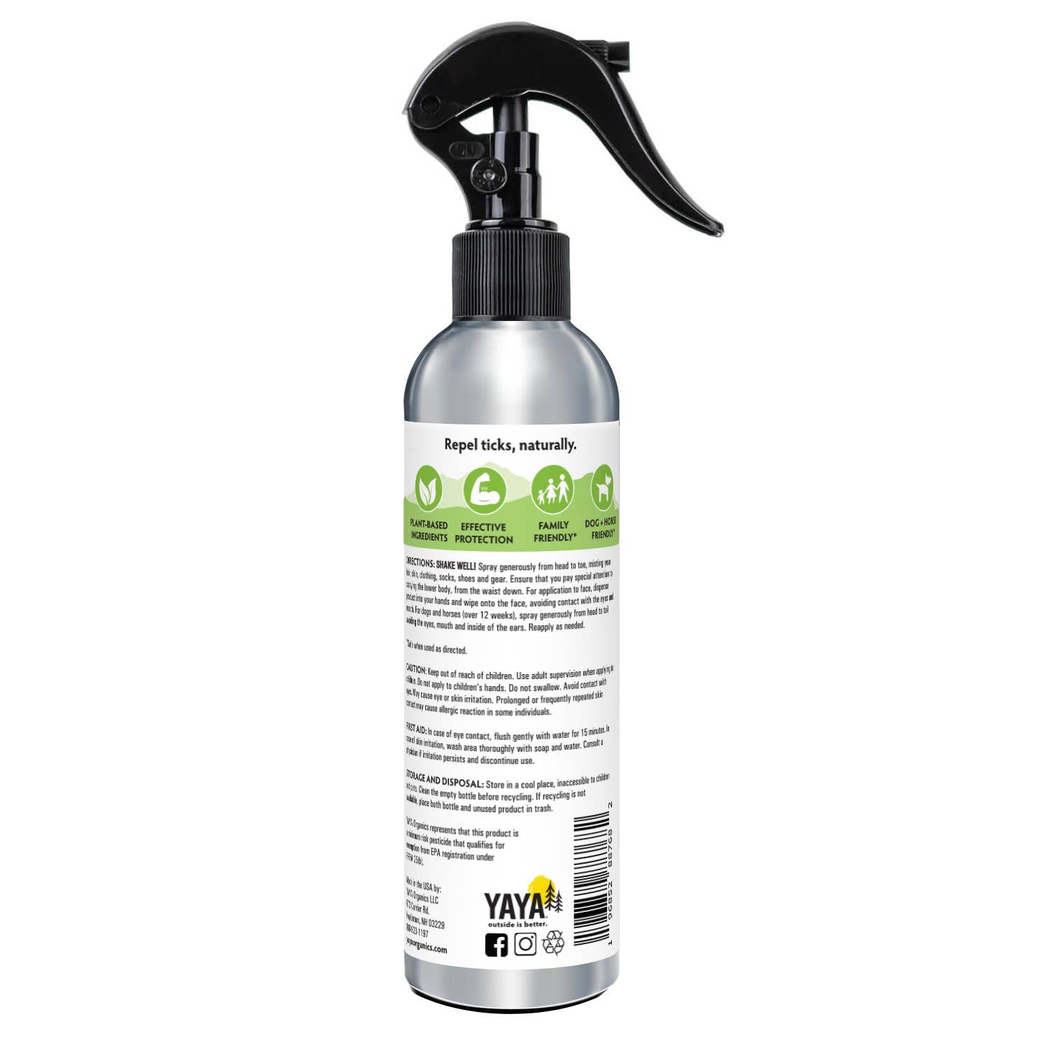 Tick Ban All-Natural Tick Repellent - 8 oz | Yaya