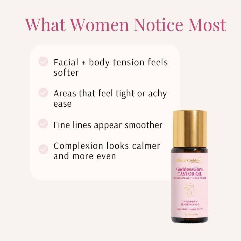 The GoddessGlow Castor Oil Roll-on | Holistic Goddess