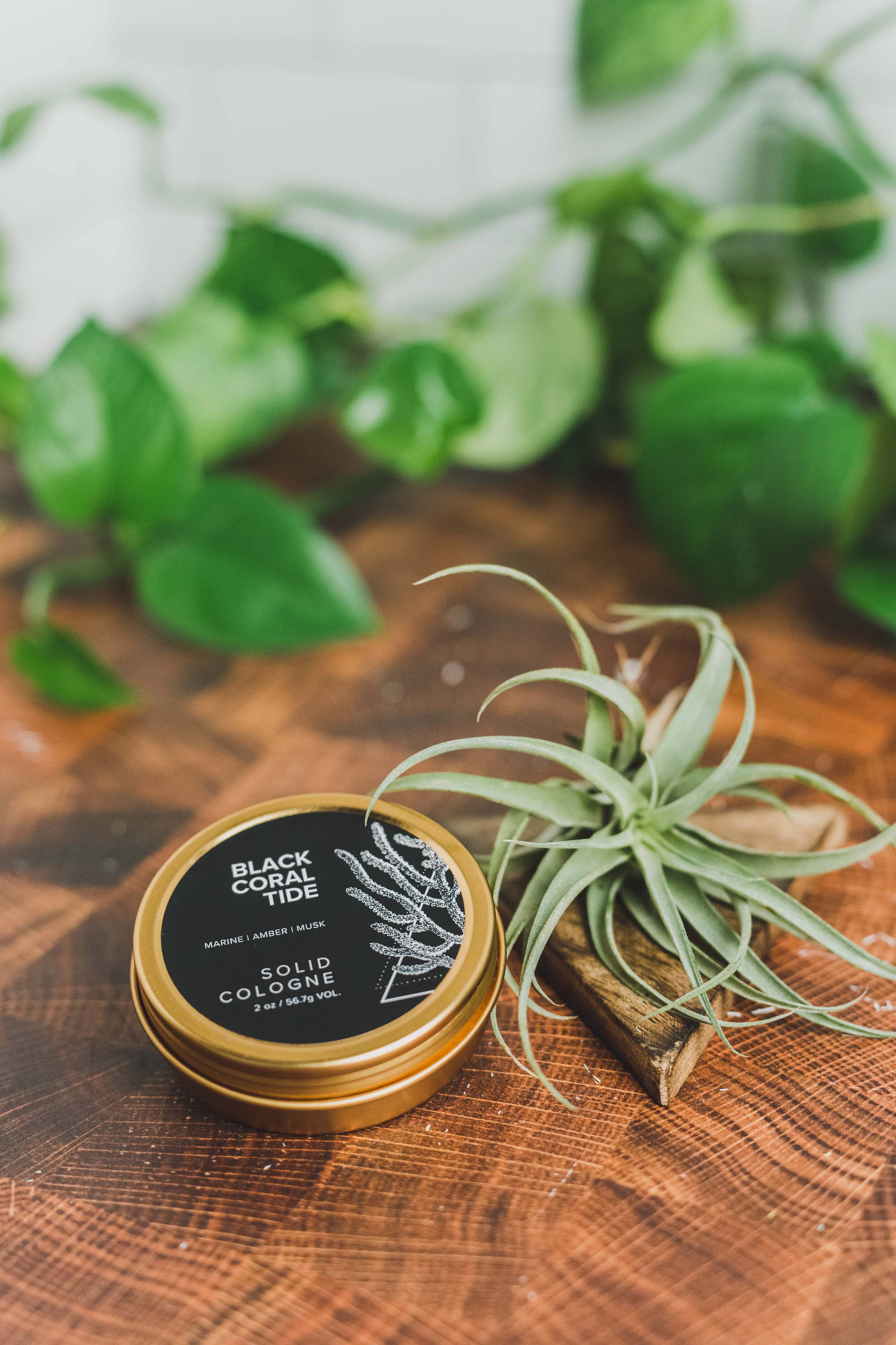 Solid Cologne Black Coral Tide | Broken Top Goods