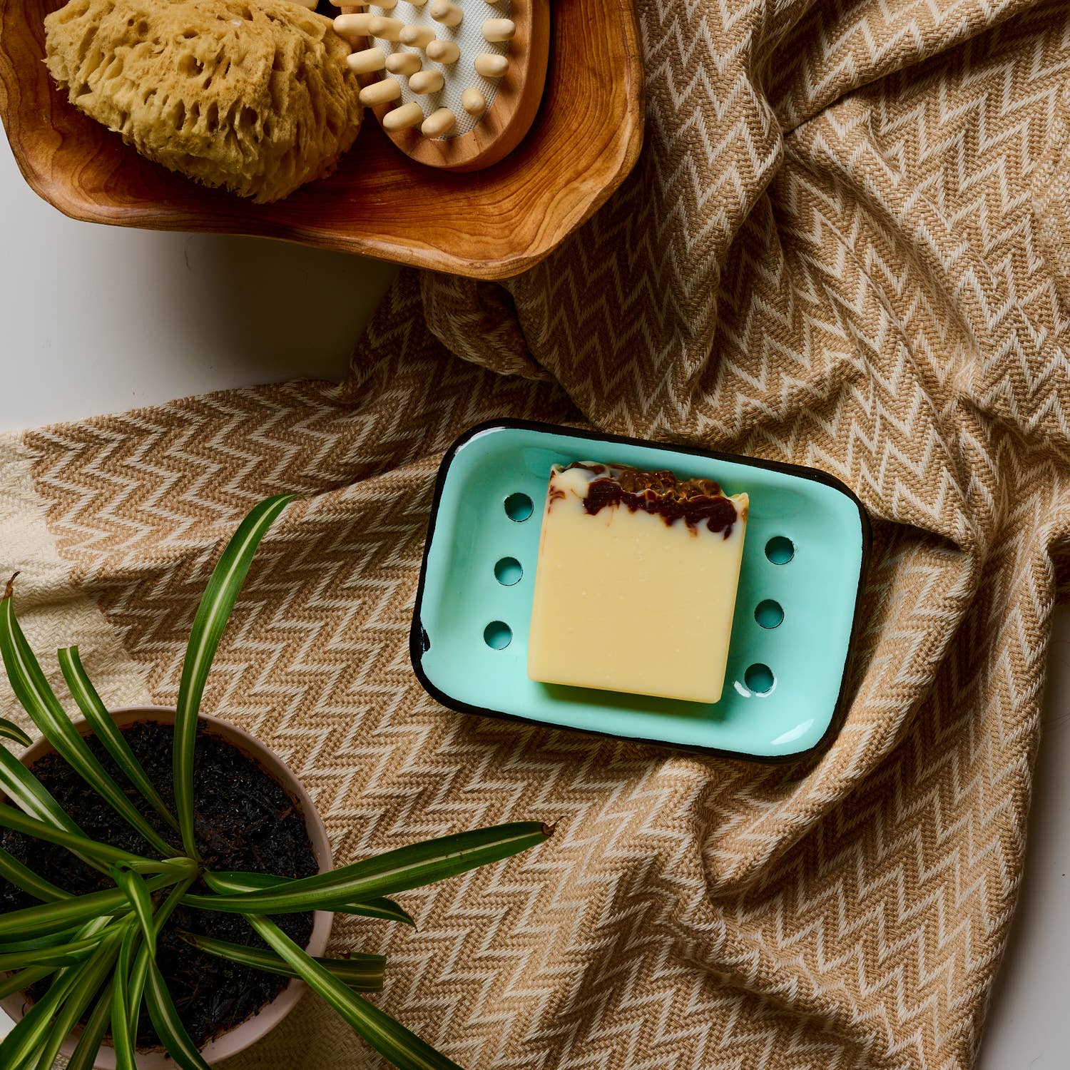Cocoa + Mint Bar Soap| Dandelion Naturals