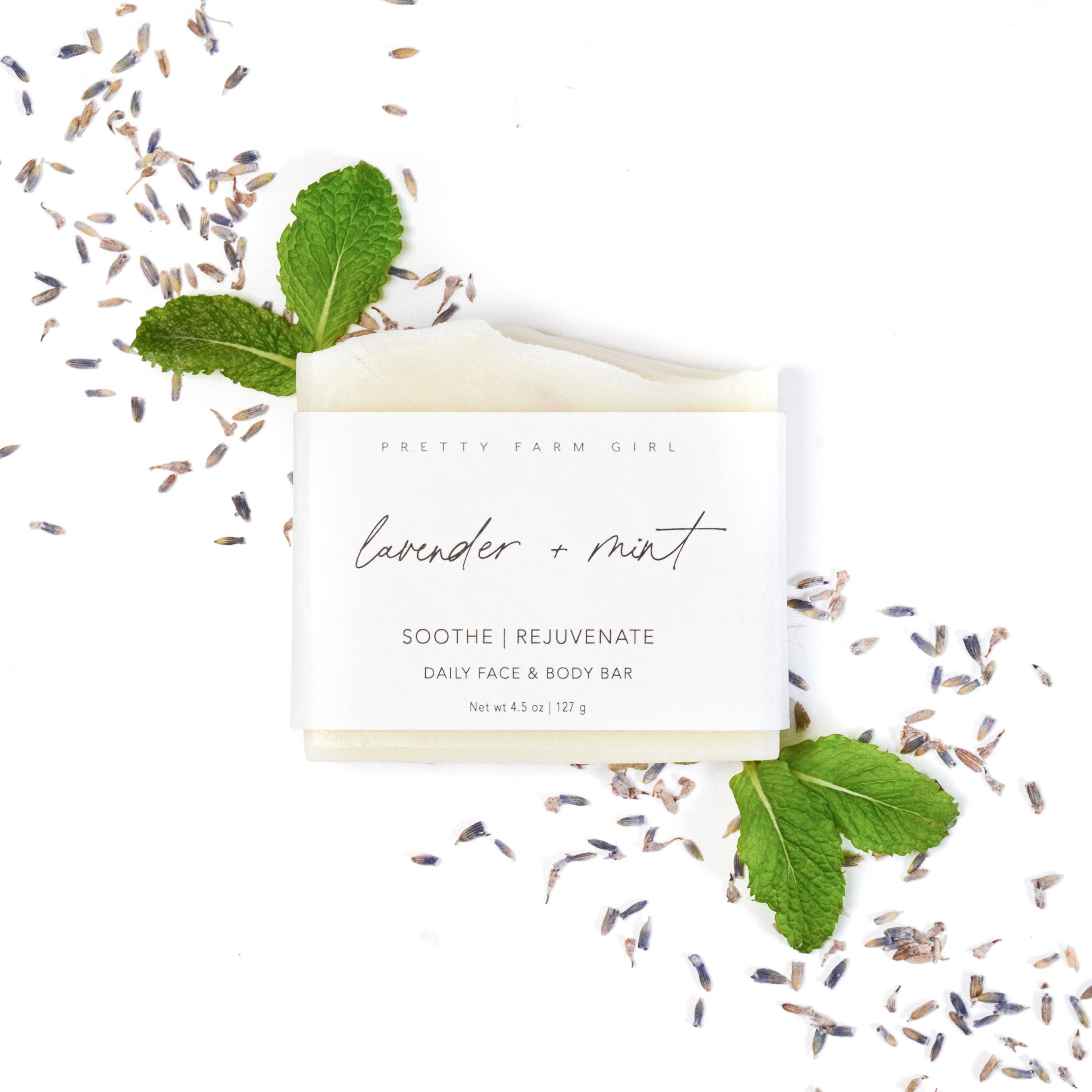 Lavender + Mint Soap | Pretty Farm Girl