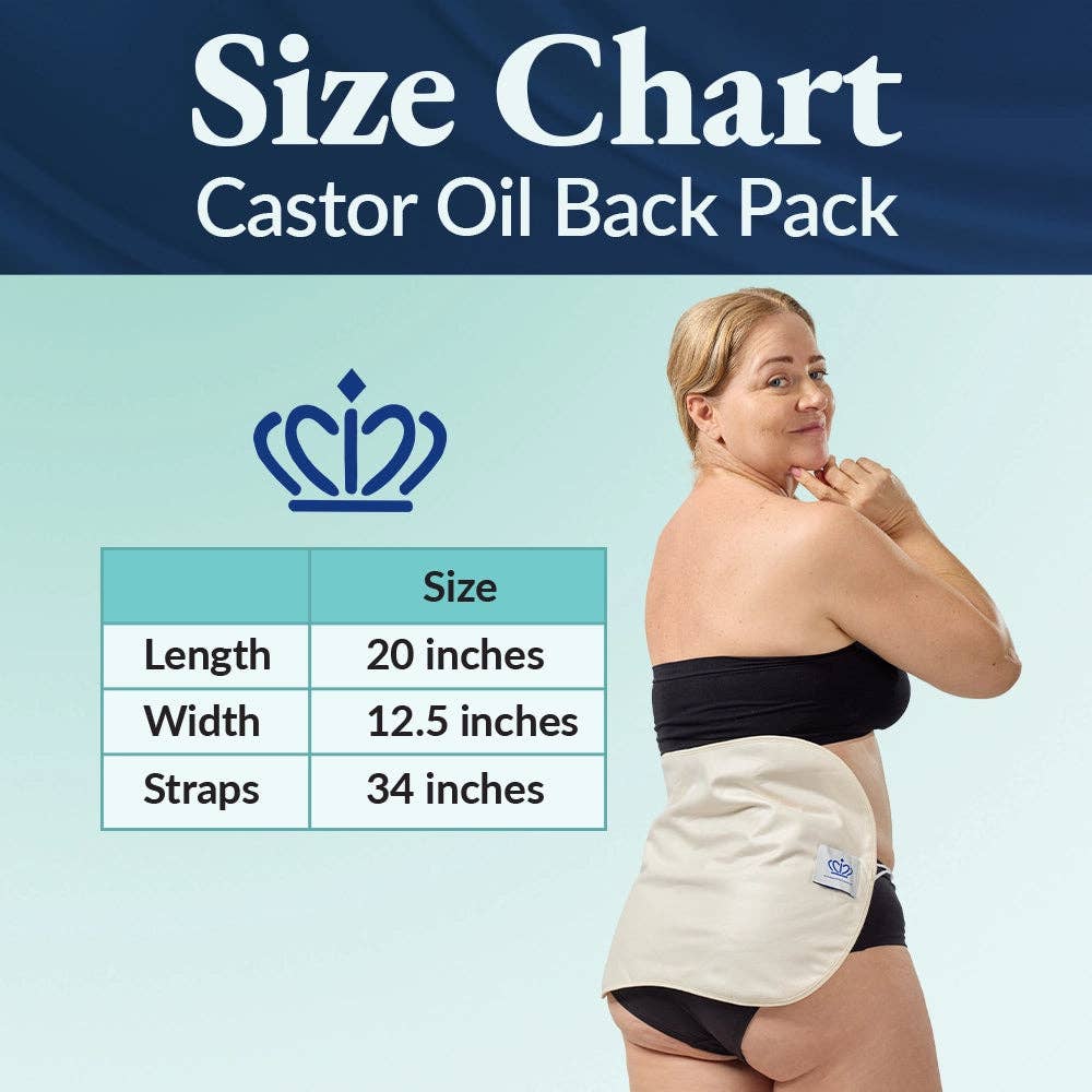 Back Castor Oil Pack Case | Queen of the Thrones