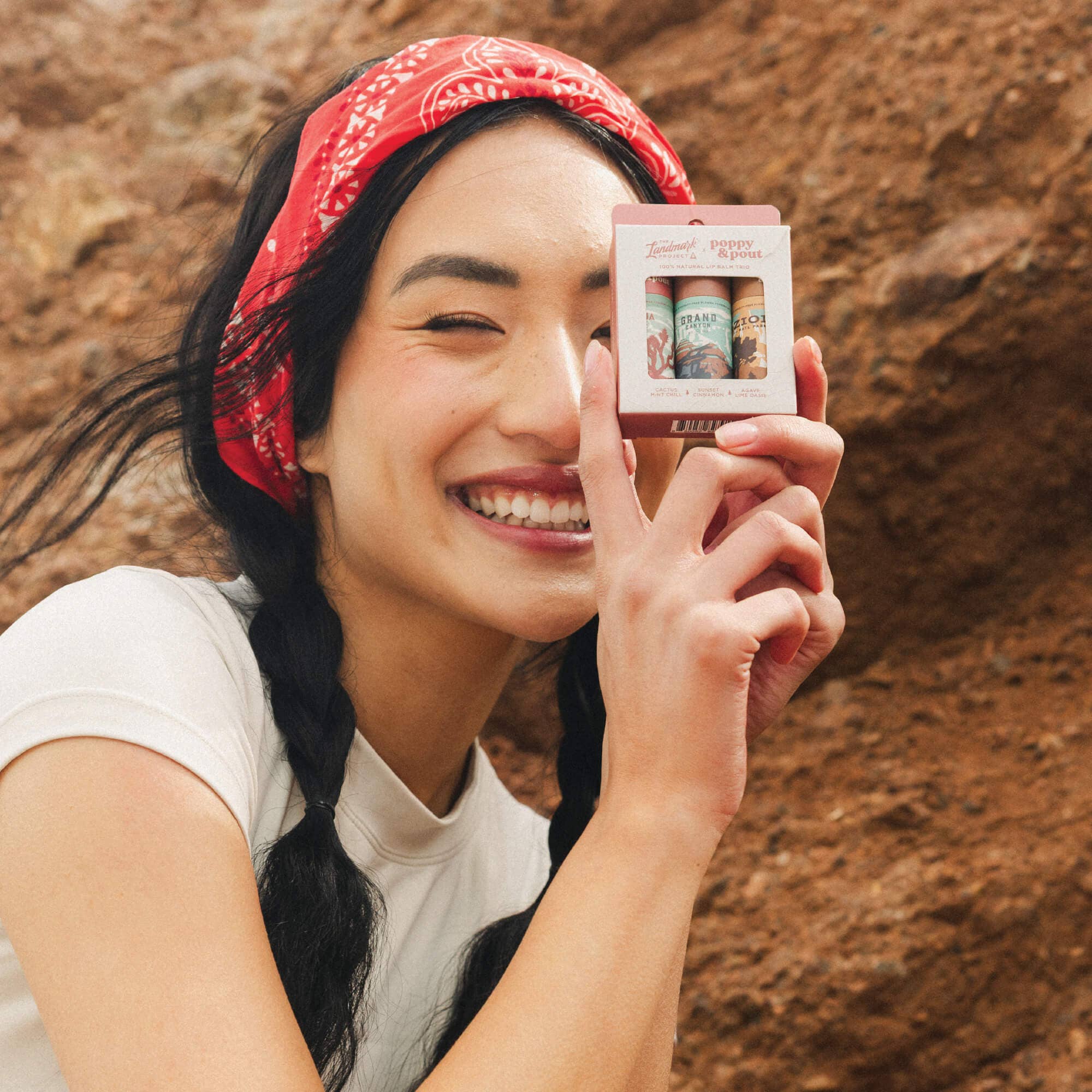 The Landmark Project, Lip Balm Trio, Desert | Poppy and Pout