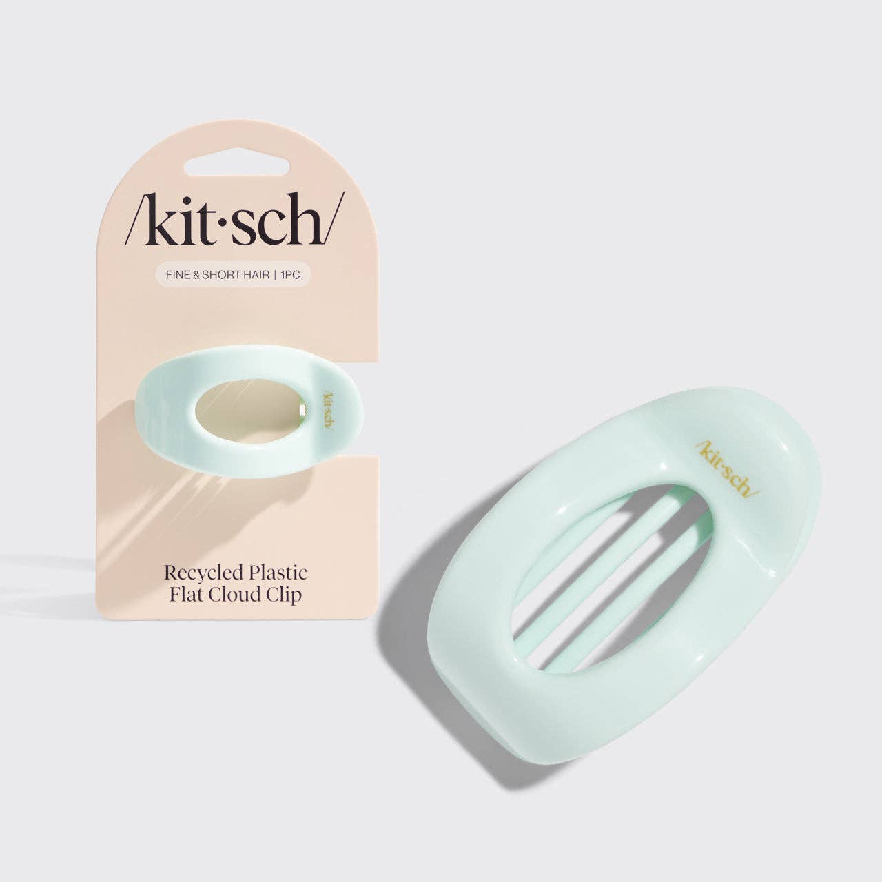Recycled Plastic Small Flat Cloud Clip | KITSCH