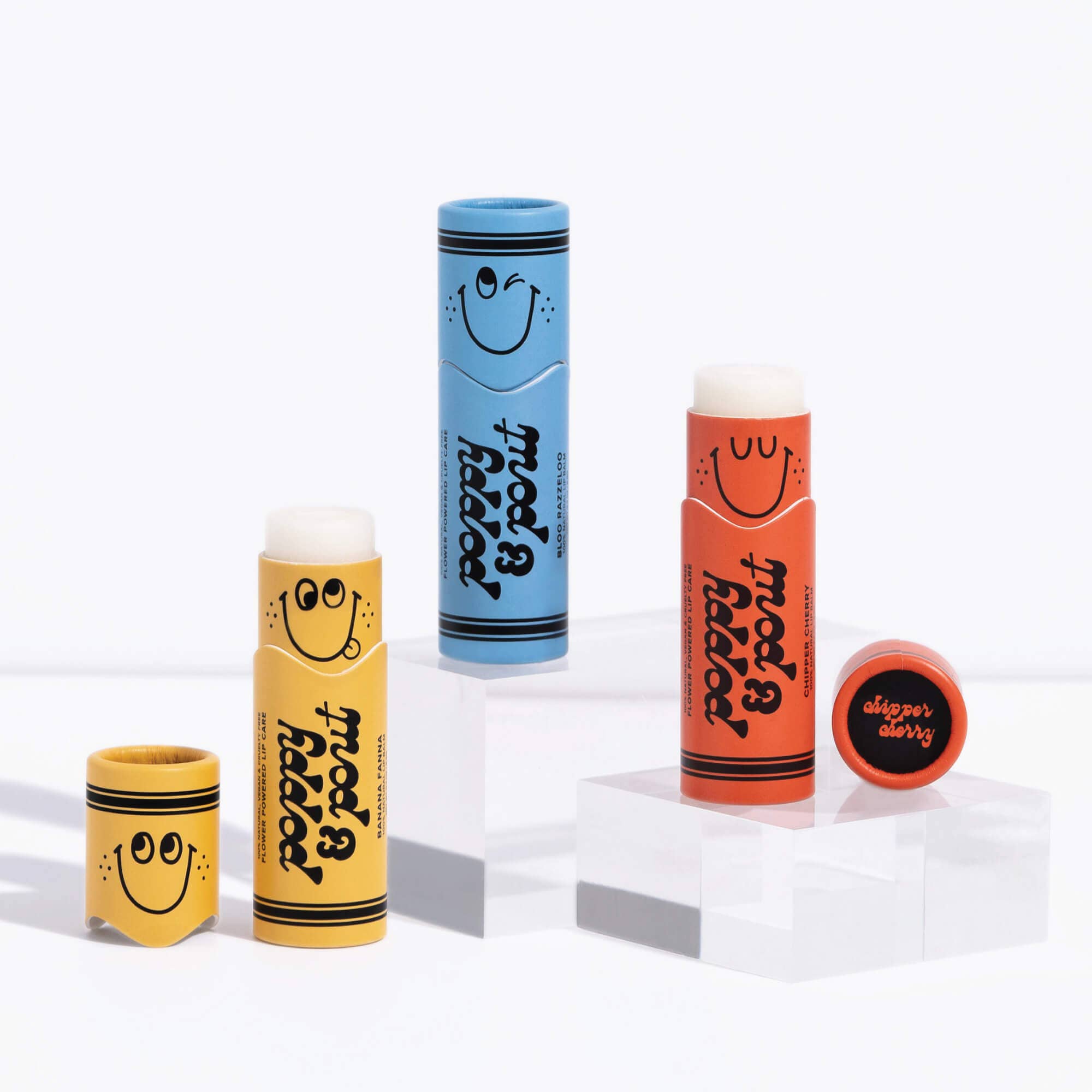 Lip Balm, "Lil Poppies" Banana Fanna | Poppy & Pout